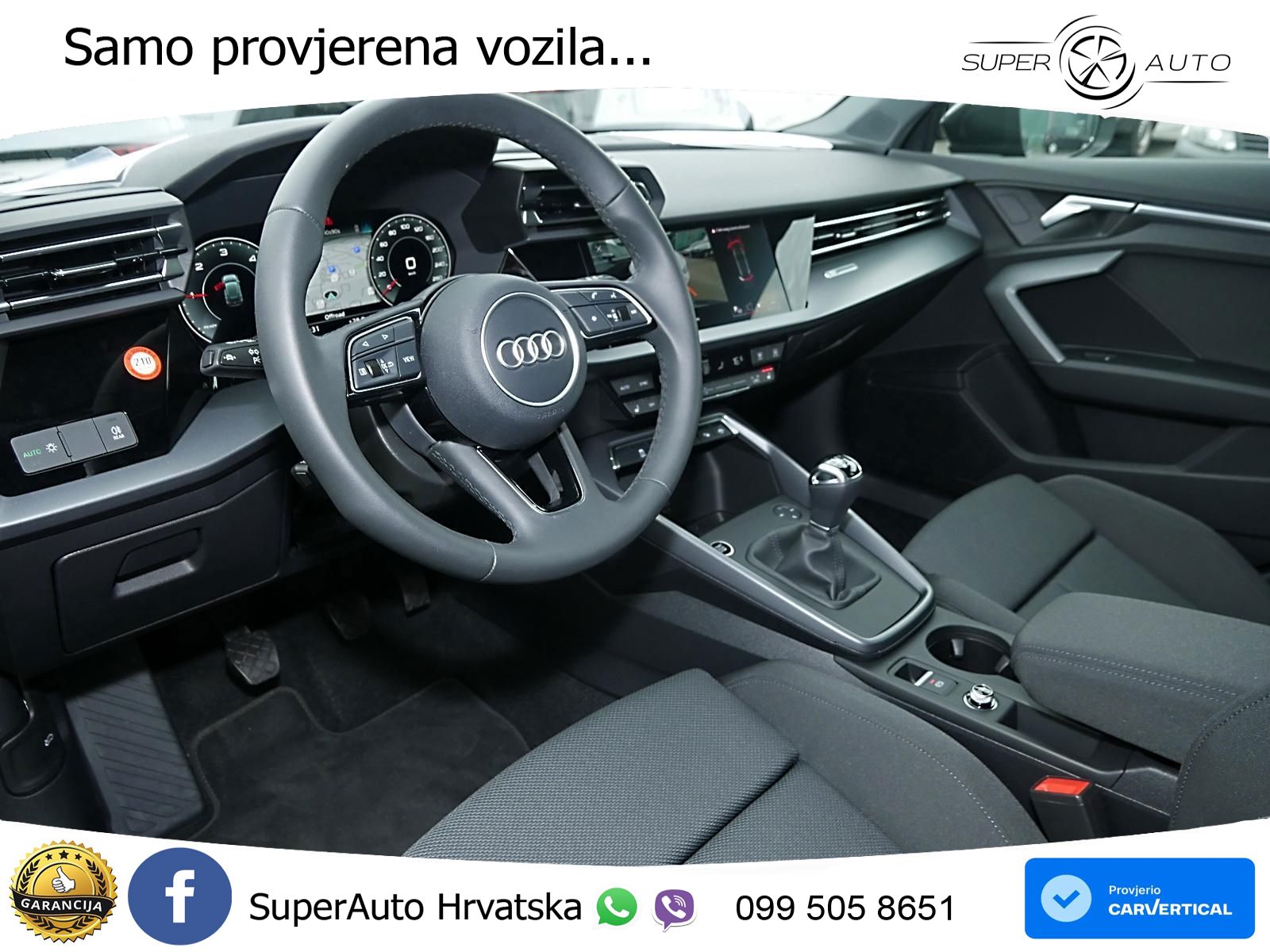 Audi A3 30 TDI (116 KS) advanced LED+GR SJED+ACC