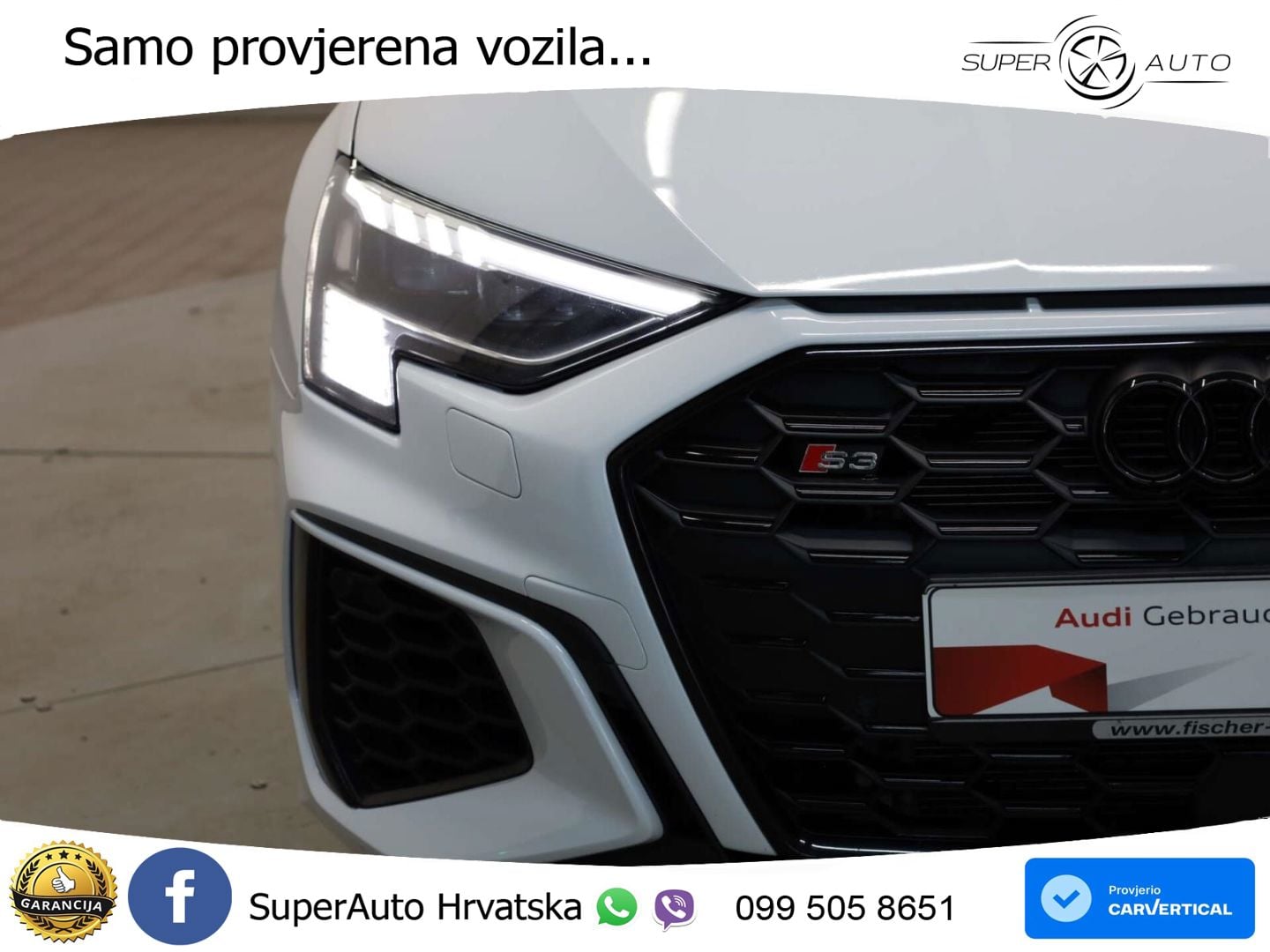 Audi S3 2.0 TFSI (310 KS) quattro S tronic MATRIX+GR SJED+KAM