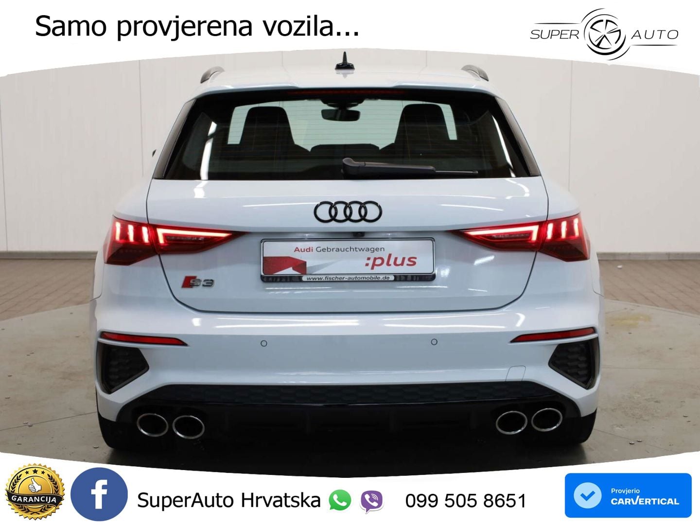 Audi S3 2.0 TFSI (310 KS) quattro S tronic MATRIX+GR SJED+KAM