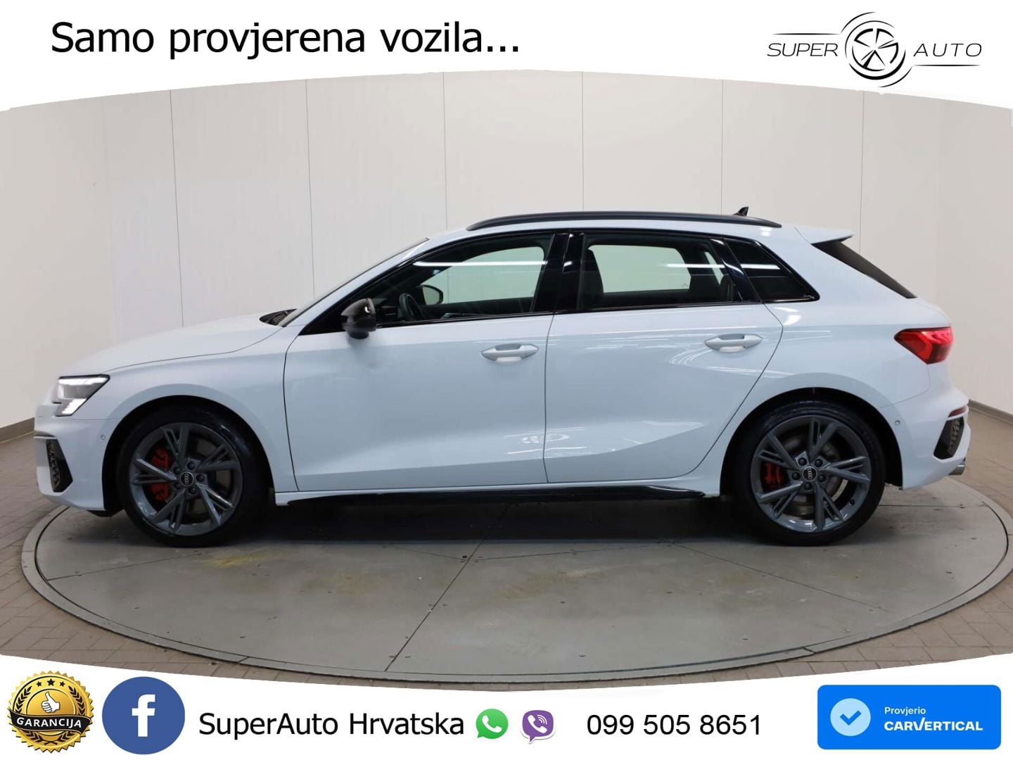 Audi S3 2.0 TFSI (310 KS) quattro S tronic MATRIX+GR SJED+KAM