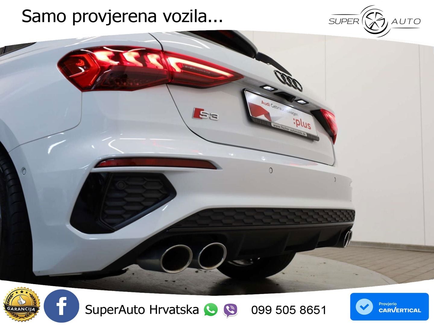 Audi S3 2.0 TFSI (310 KS) quattro S tronic MATRIX+GR SJED+KAM