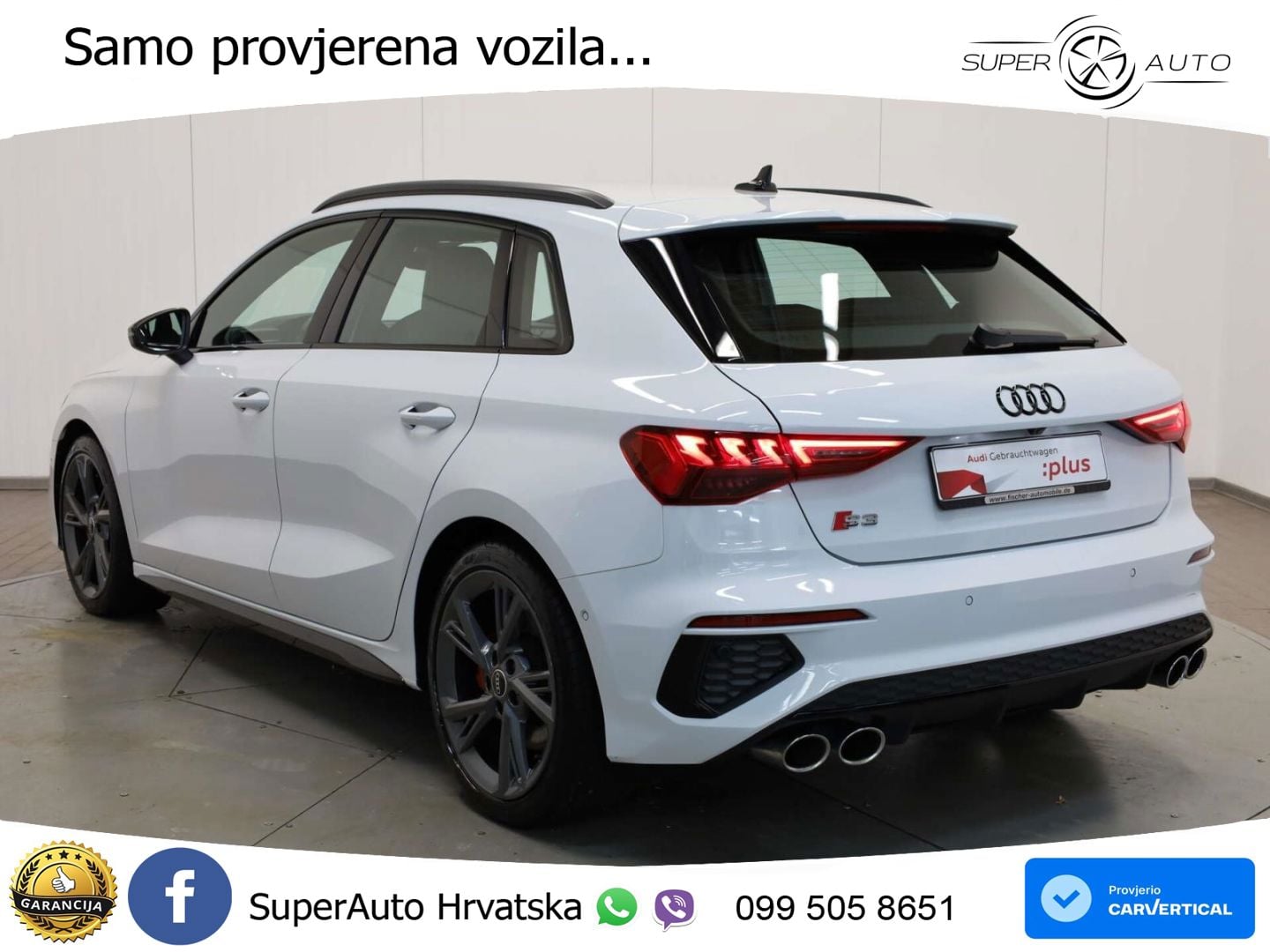 Audi S3 2.0 TFSI (310 KS) quattro S tronic MATRIX+GR SJED+KAM