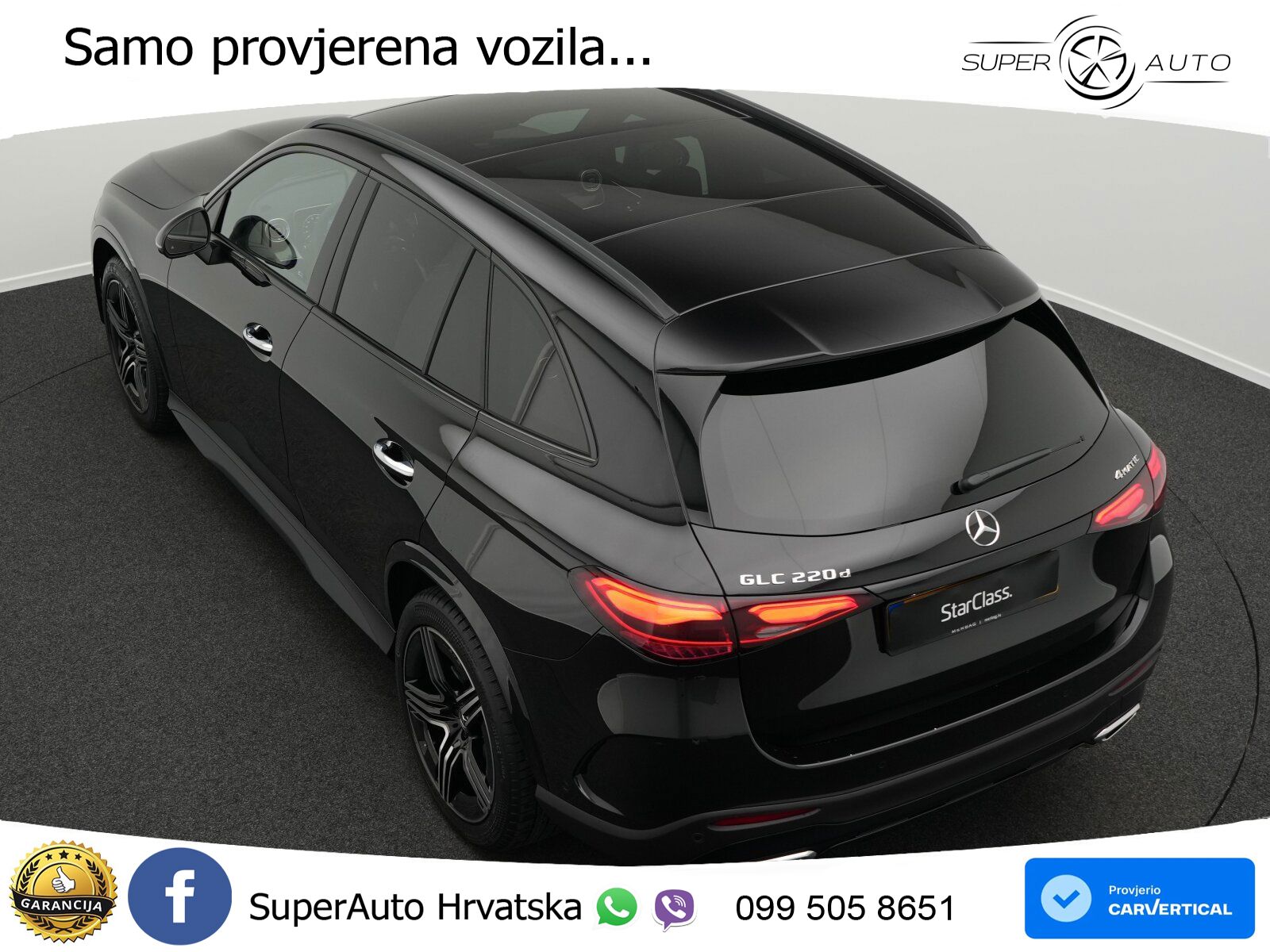 Mercedes GLC 220d (197 KS) 4MATIC 9G-TRONIC AMG ACC+GR SJED+360+PANO