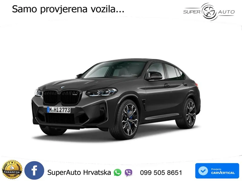 BMW X4 M Competition 3.0 (510 KS) xDrive Steptronic LED+GR SJED+ACC