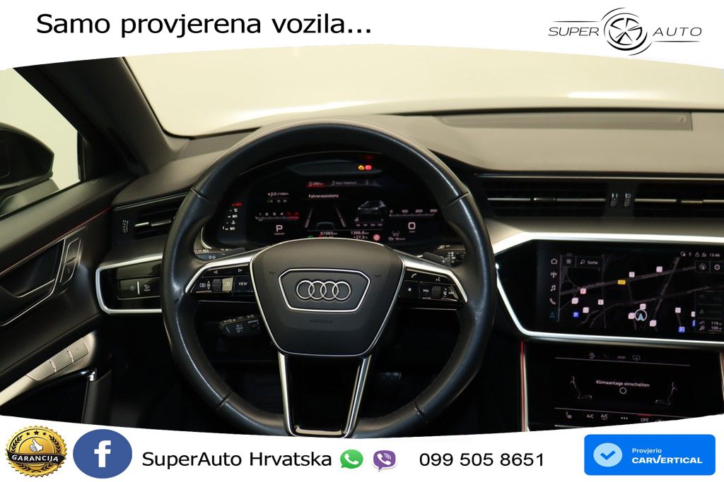 Audi A6 40 TDI (204 KS) quattro ultra S tronic MATRIX+GR SJED+KAM