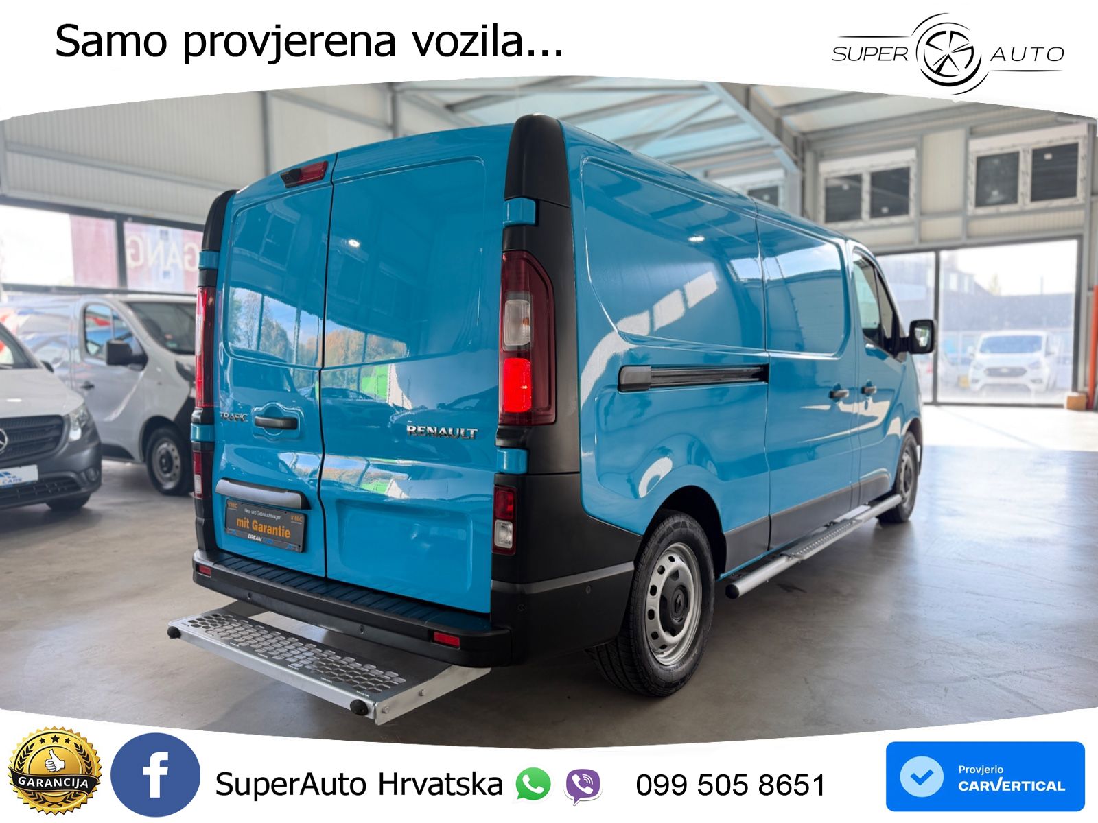 Renault Trafic Kasten L2H1*AUTOMATIK*KLIMA*TEMPOMAT*RCAM 150 KS