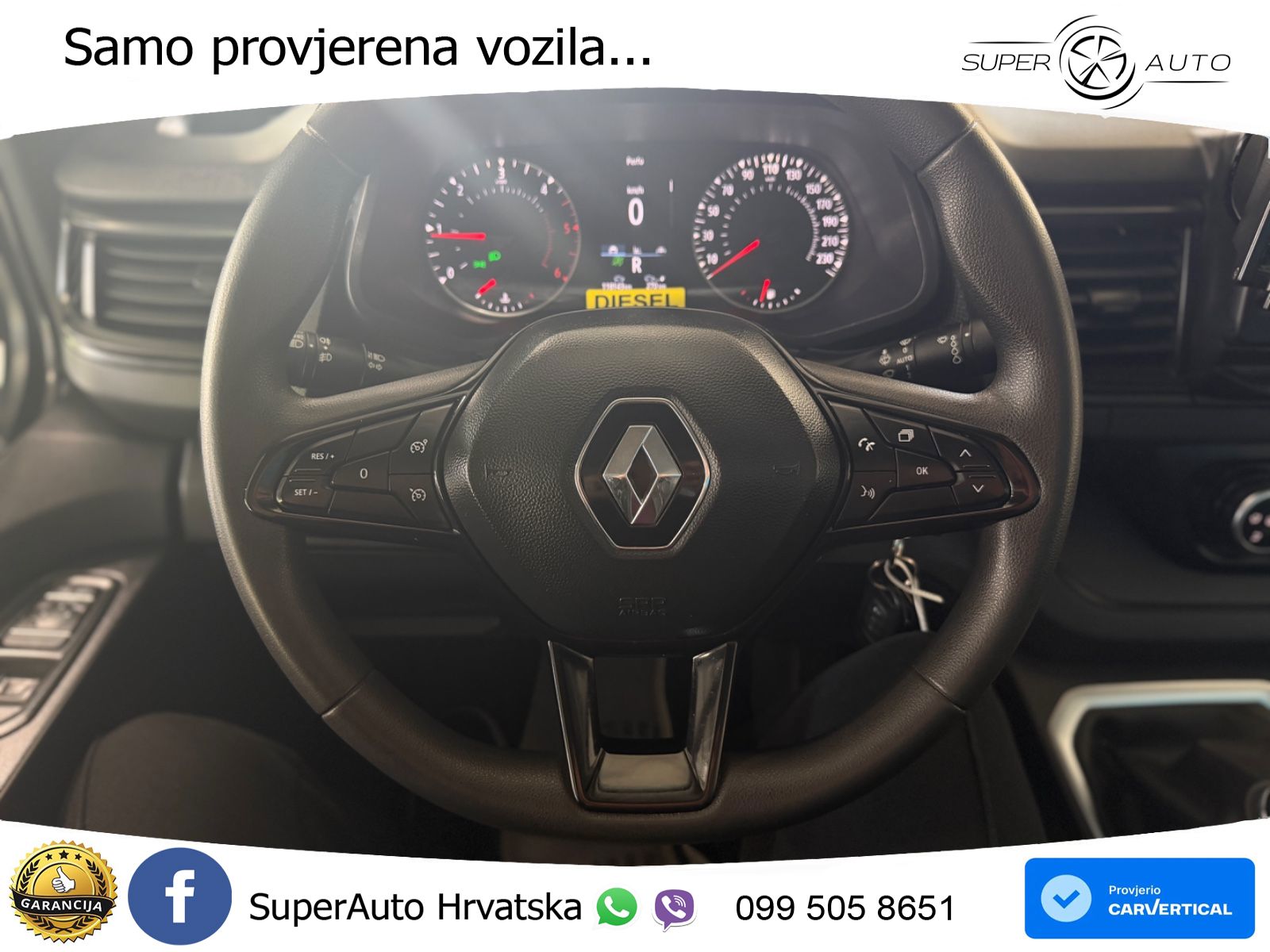 Renault Trafic Kasten L2H1*AUTOMATIK*KLIMA*TEMPOMAT*RCAM 150 KS