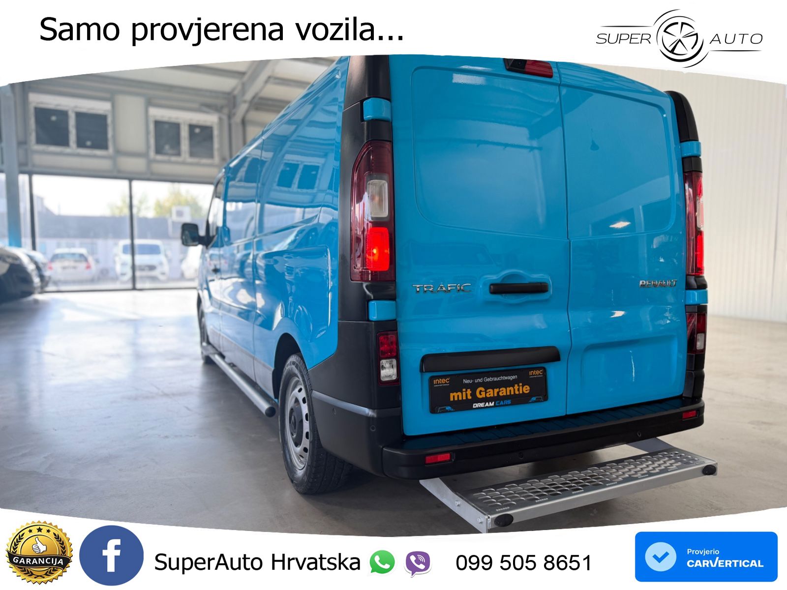 Renault Trafic Kasten L2H1*AUTOMATIK*KLIMA*TEMPOMAT*RCAM 150 KS