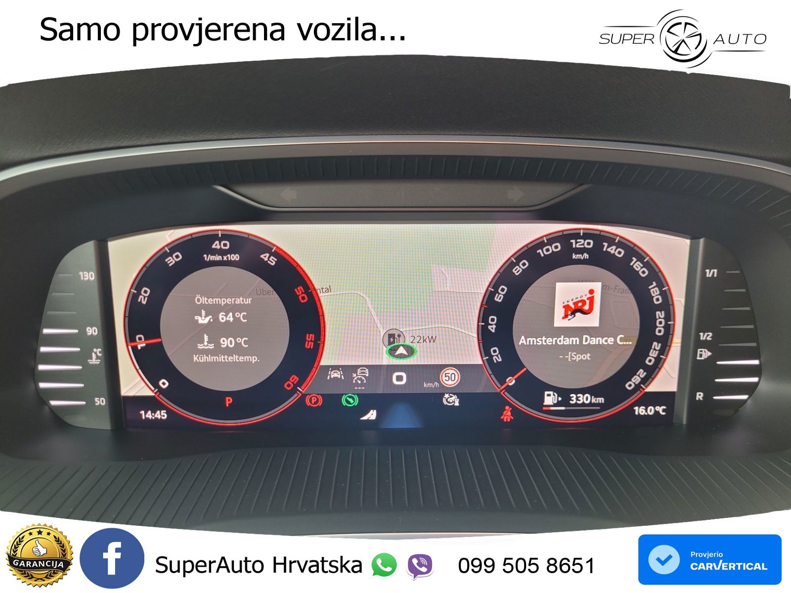 Škoda Octavia Combi 2.0 TDI (150 KS) DSG SportLine