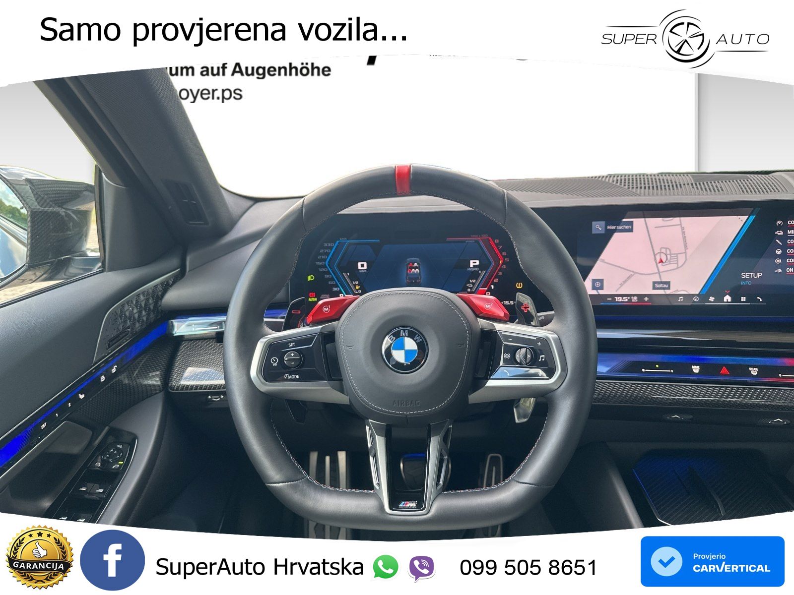 BMW M5 4.4 V8 (727 KS) xDrive Steptronic ACC+GR SJED+360+PANO