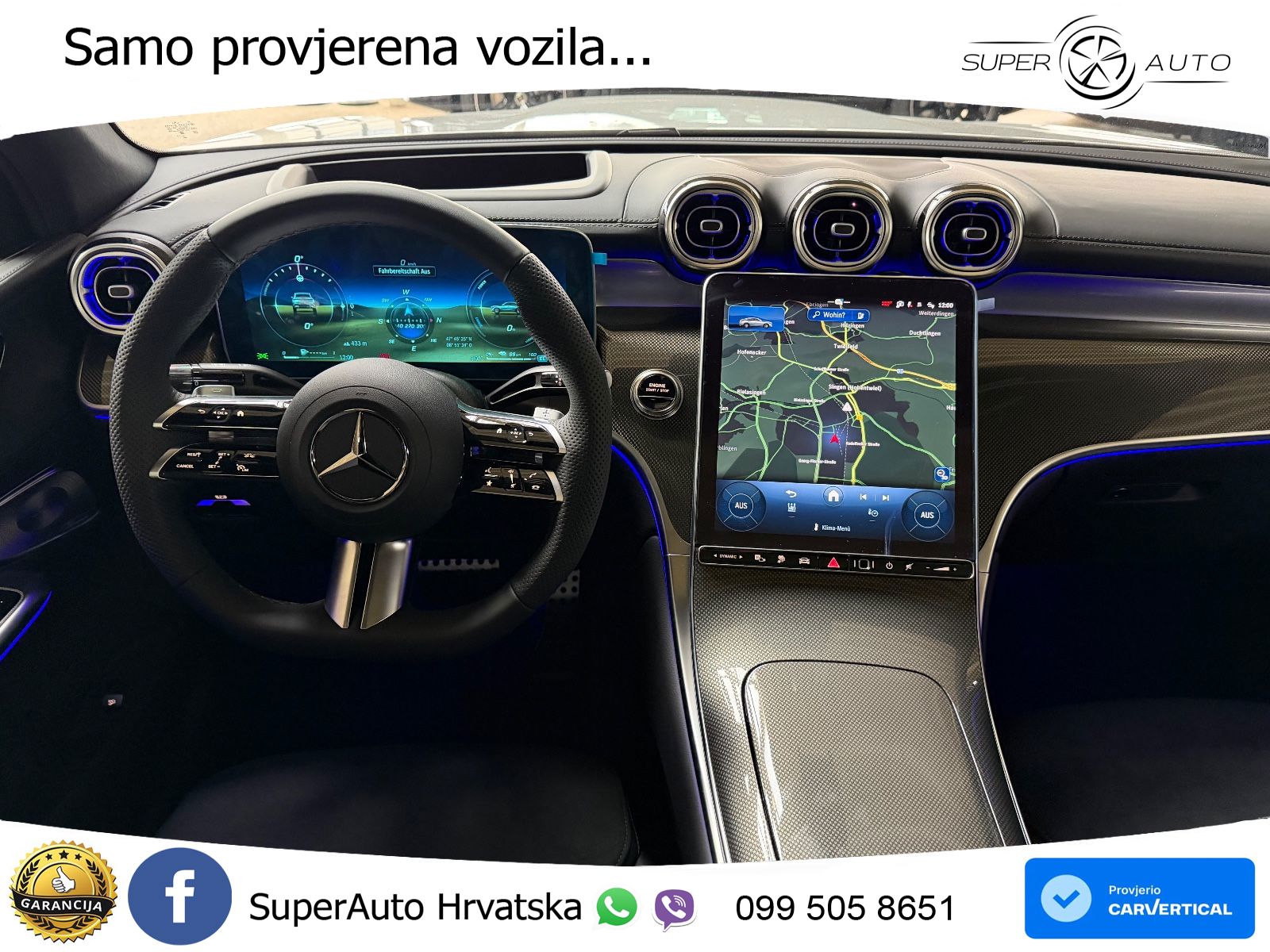 Mercedes GLC Coupe 300de (333 KS) 4MATIC 9G-TRONIC AMG ZRAČNI+ACC+GR SJED+KAM+PANO