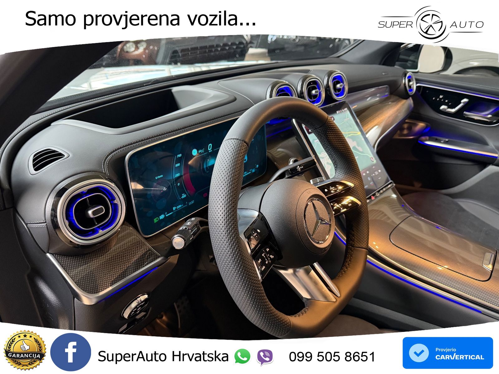 Mercedes GLC Coupe 300de (333 KS) 4MATIC 9G-TRONIC AMG ZRAČNI+ACC+GR SJED+KAM+PANO