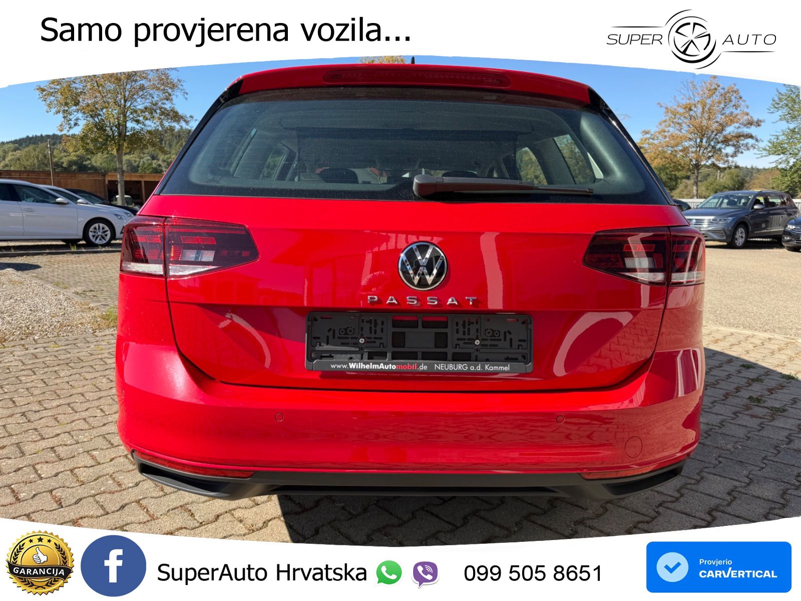 Volkswagen Passat Variant 2.0 TDI (122 KS) DSG Business LED+GR SJED+ACC
