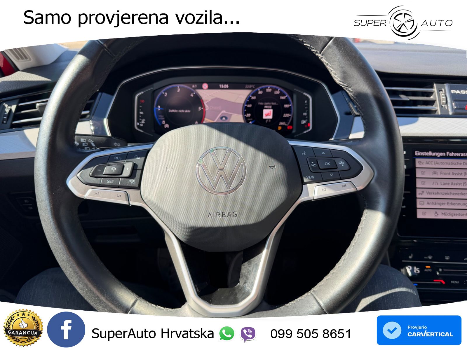 Volkswagen Passat Variant 2.0 TDI (122 KS) DSG Business LED+GR SJED+ACC