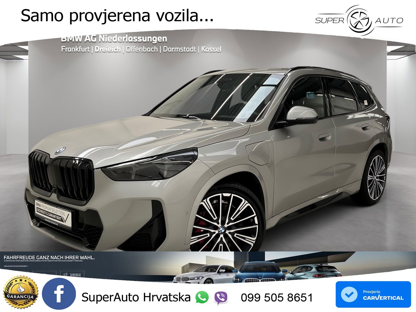 BMW X1 30e (326 KS) xDrive Steptronic M Sport LED+GR SJED+ACC