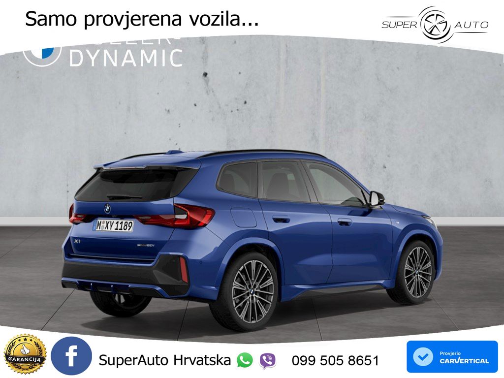BMW X1 20i (170 KS) sDrive Steptronic M Sport LED+GR SJED+ACC