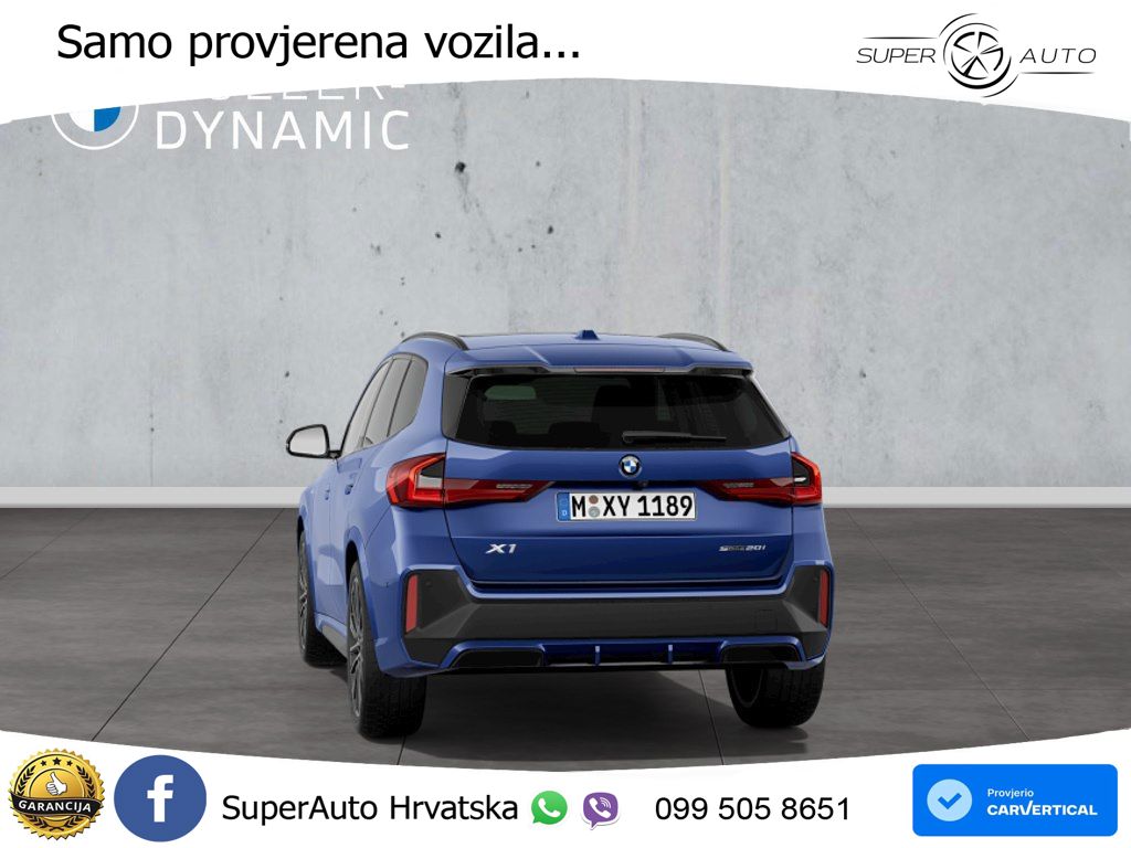 BMW X1 20i (170 KS) sDrive Steptronic M Sport LED+GR SJED+ACC