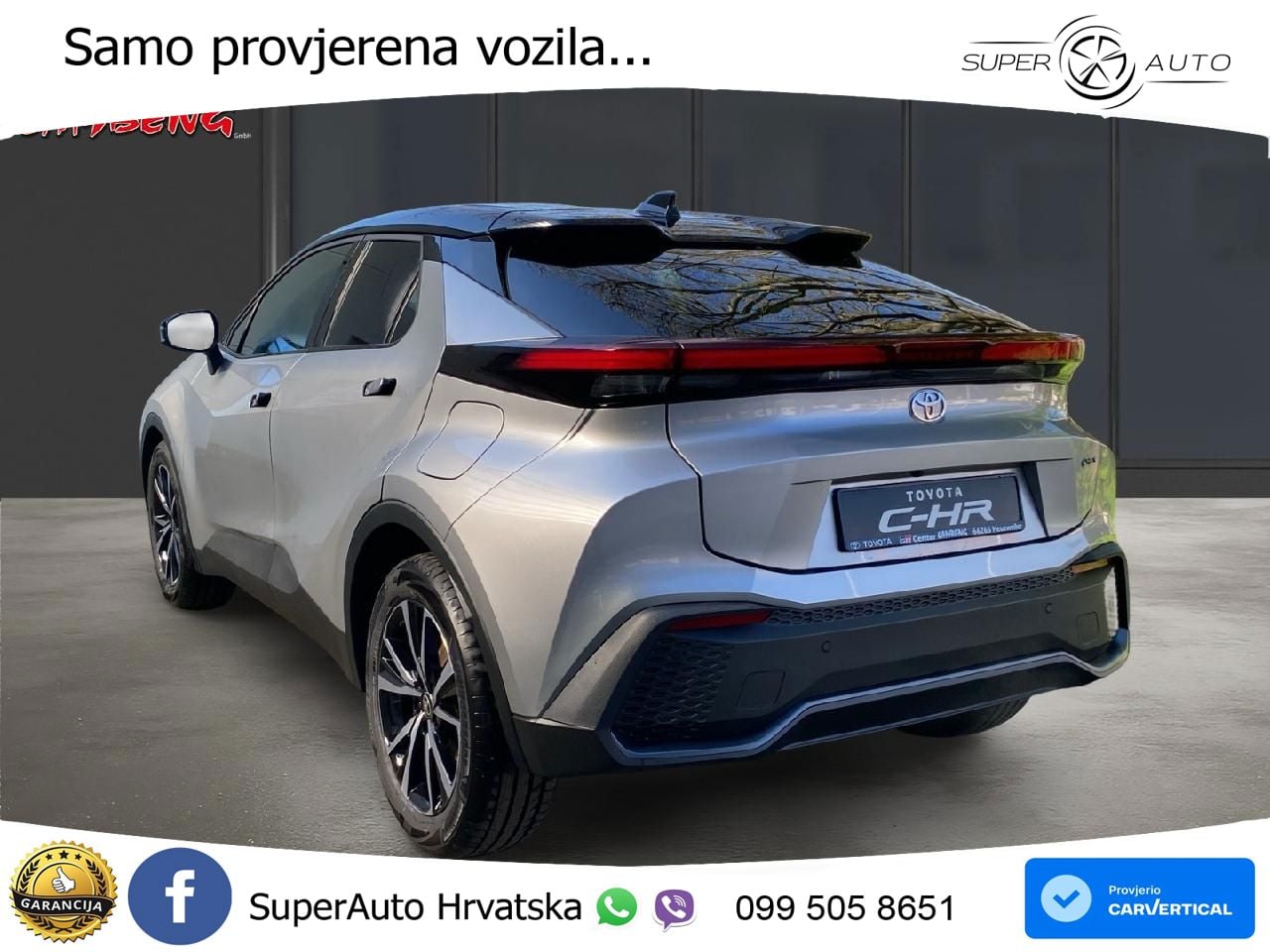 Toyota C-HR 1.8 (140 KS) Hybrid e-CVT Teamplayer LED+GR SJED+ACC