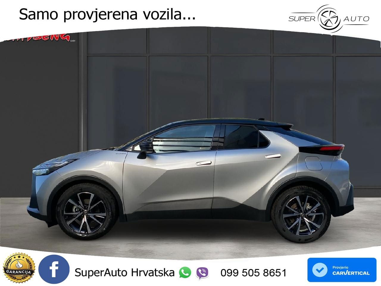 Toyota C-HR 1.8 (140 KS) Hybrid e-CVT Teamplayer LED+GR SJED+ACC