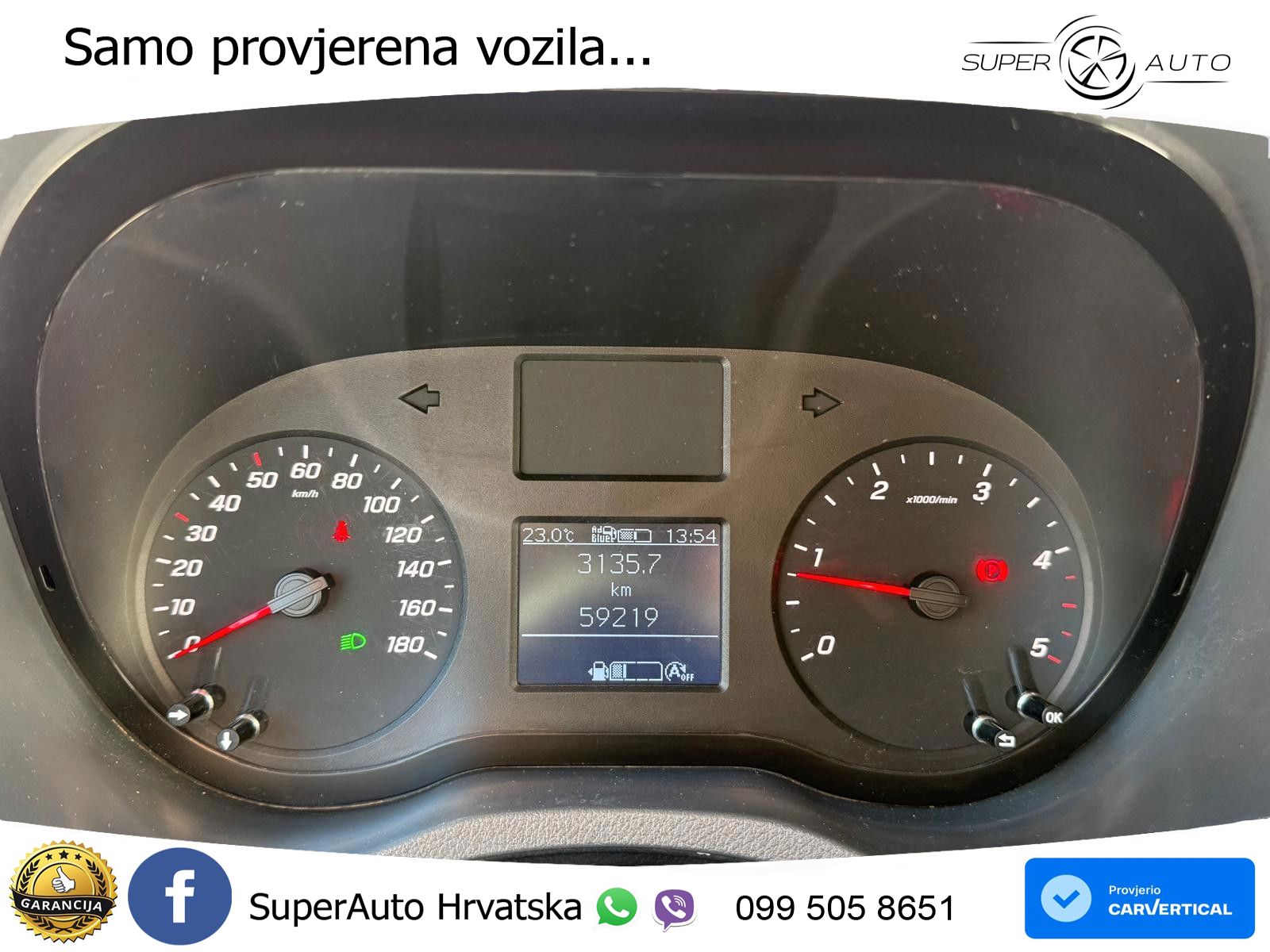 Mercedes-Benz Sprinter 317 CDI MR Standard Doka 7-Sitzer Klima 170 KS