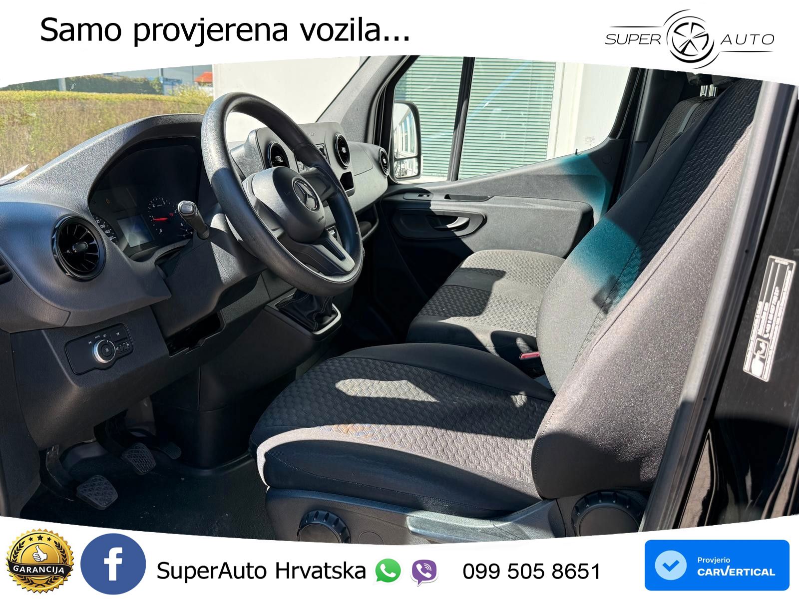 Mercedes-Benz Sprinter 317 CDI MR Standard Doka 7-Sitzer Klima 170 KS