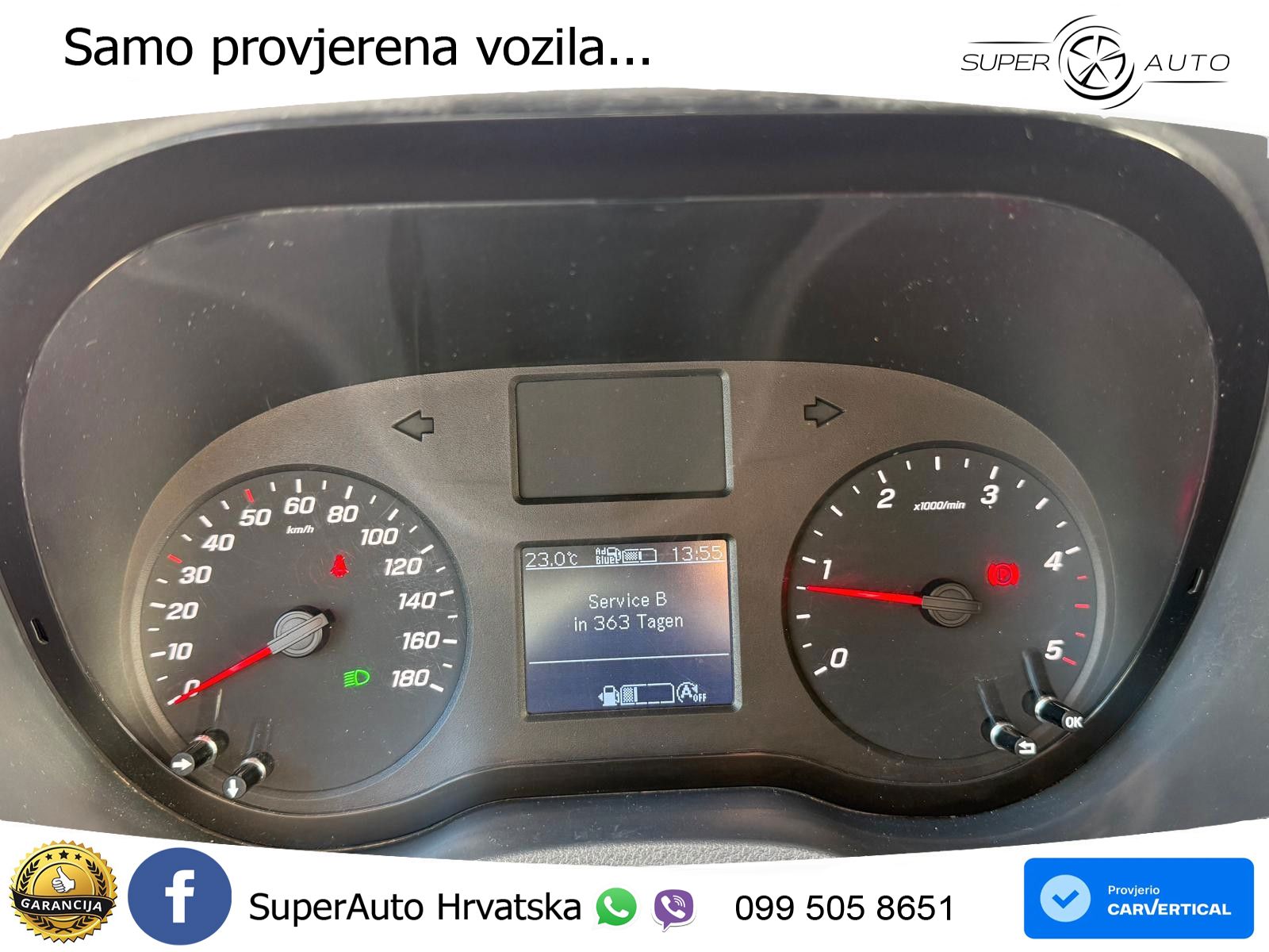 Mercedes-Benz Sprinter 317 CDI MR Standard Doka 7-Sitzer Klima 170 KS