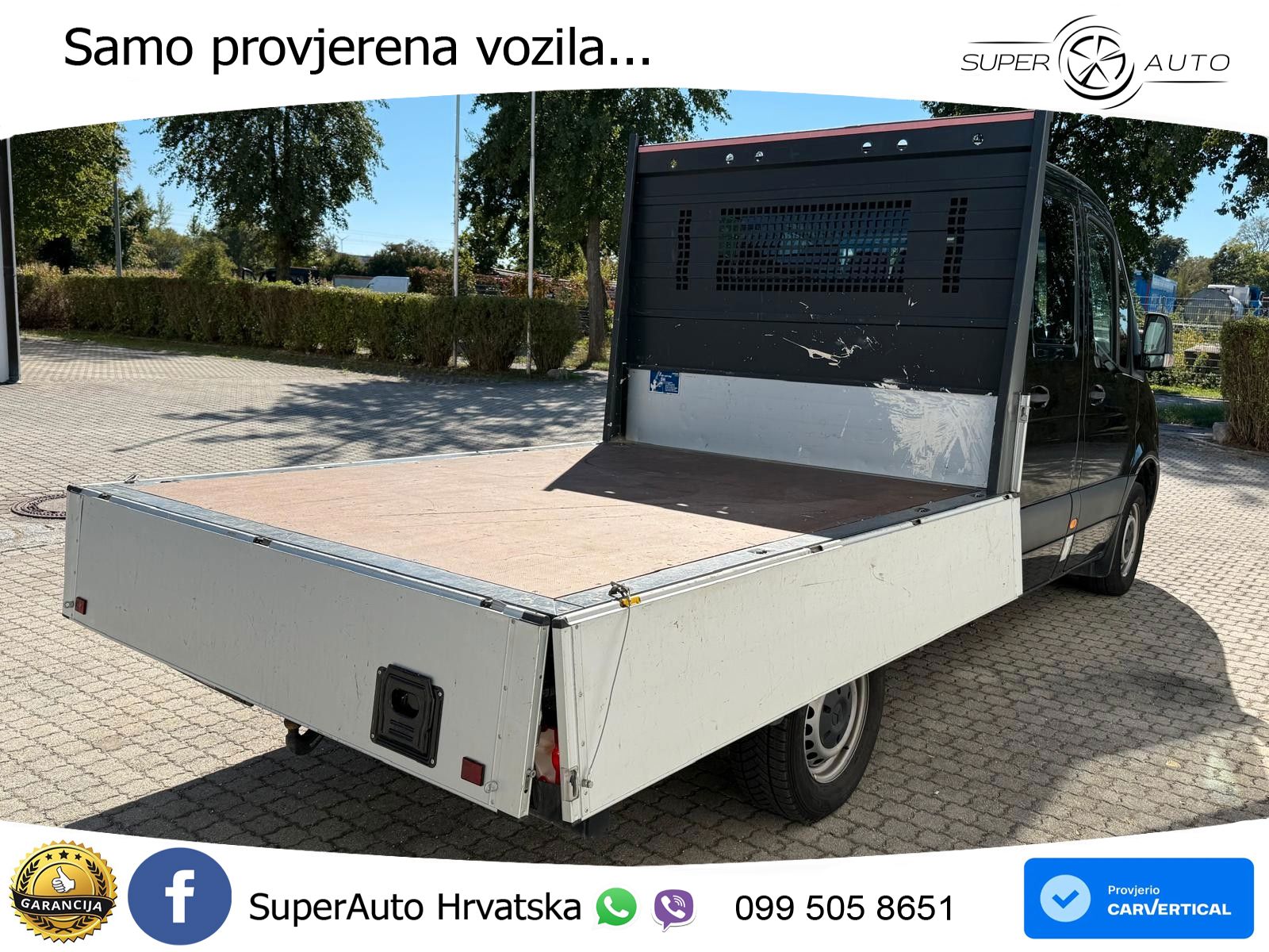 Mercedes-Benz Sprinter 317 CDI MR Standard Doka 7-Sitzer Klima 170 KS