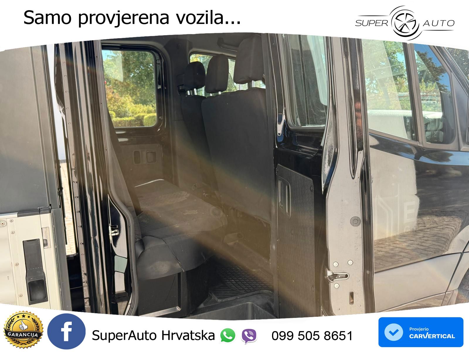Mercedes-Benz Sprinter 317 CDI MR Standard Doka 7-Sitzer Klima 170 KS