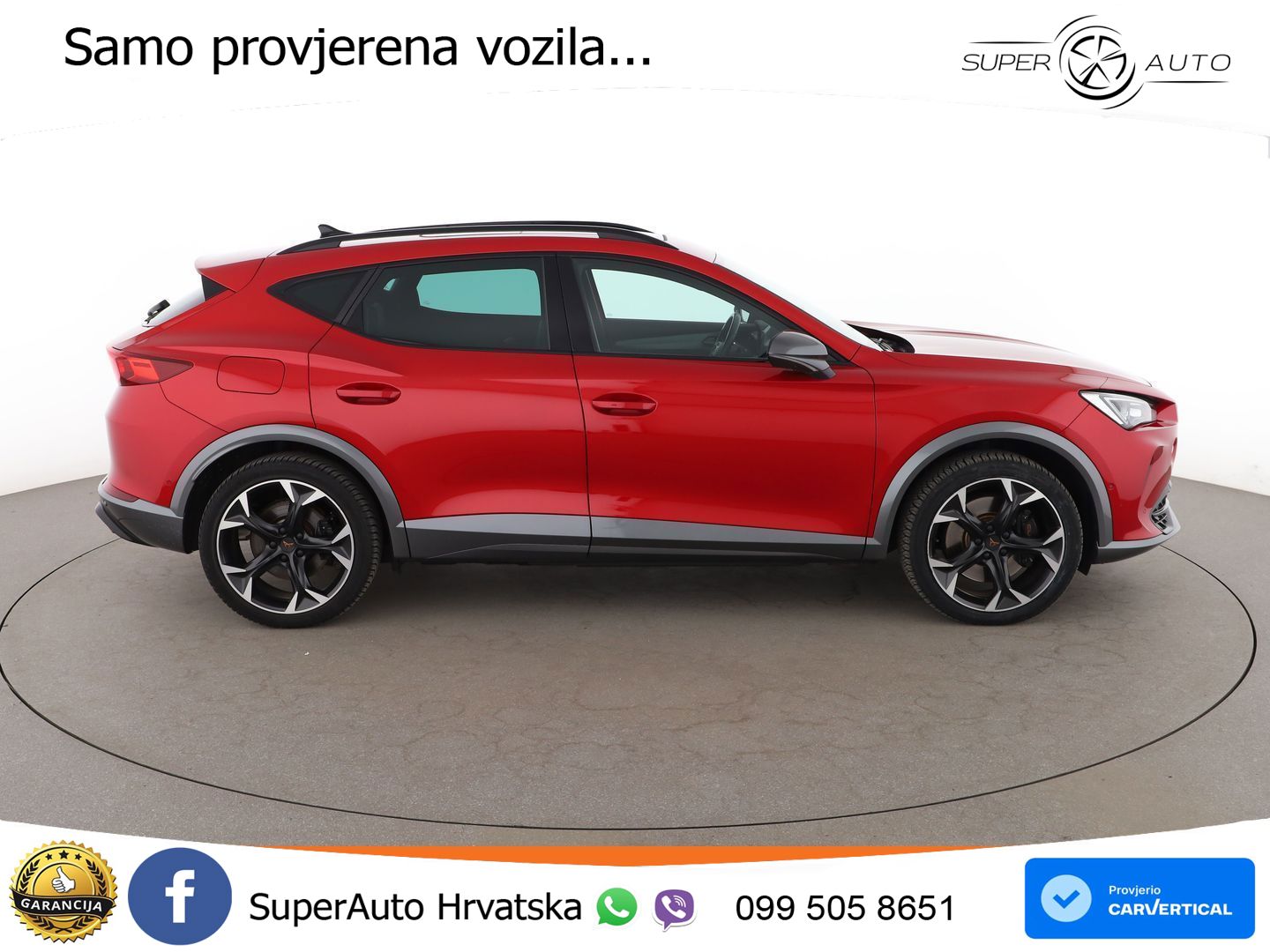 Cupra Formentor 1.4 TSI (245 KS) e-Hybrid DSG VZ LED+GR SJED+ACC