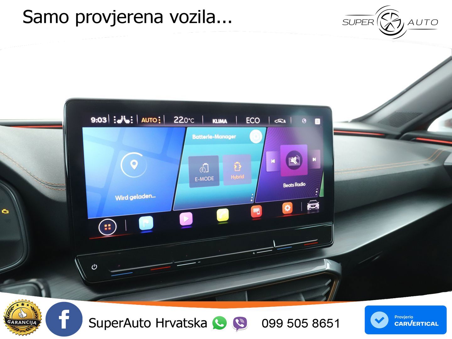 Cupra Formentor 1.4 TSI (245 KS) e-Hybrid DSG VZ LED+GR SJED+ACC