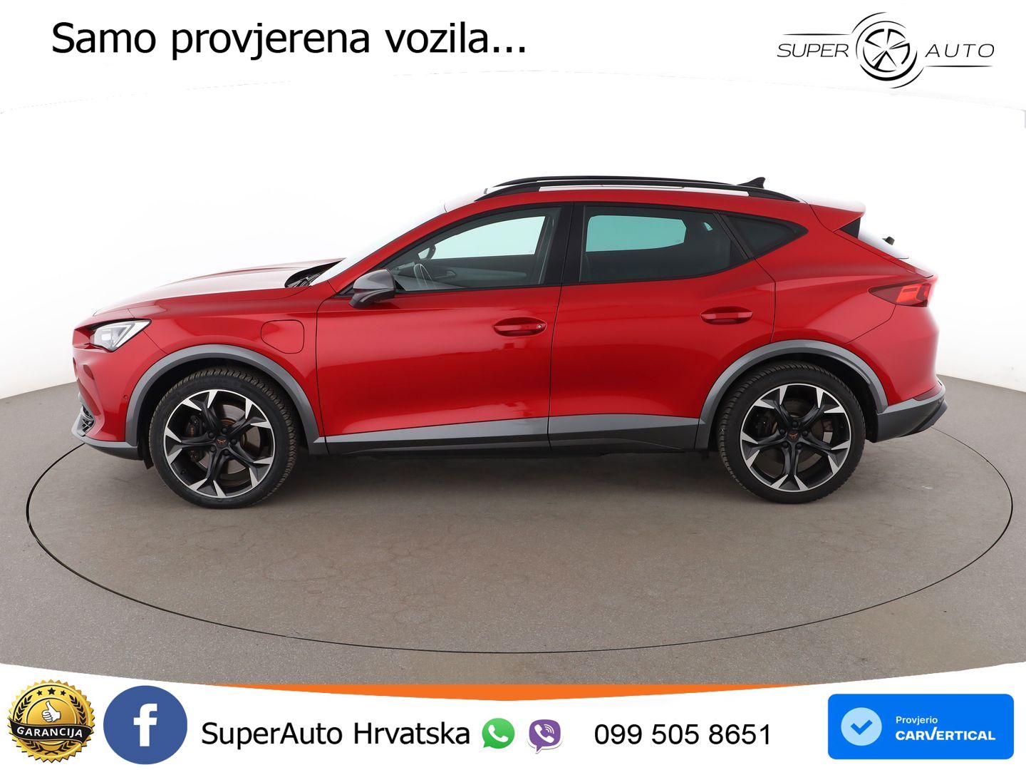 Cupra Formentor 1.4 TSI (245 KS) e-Hybrid DSG VZ LED+GR SJED+ACC