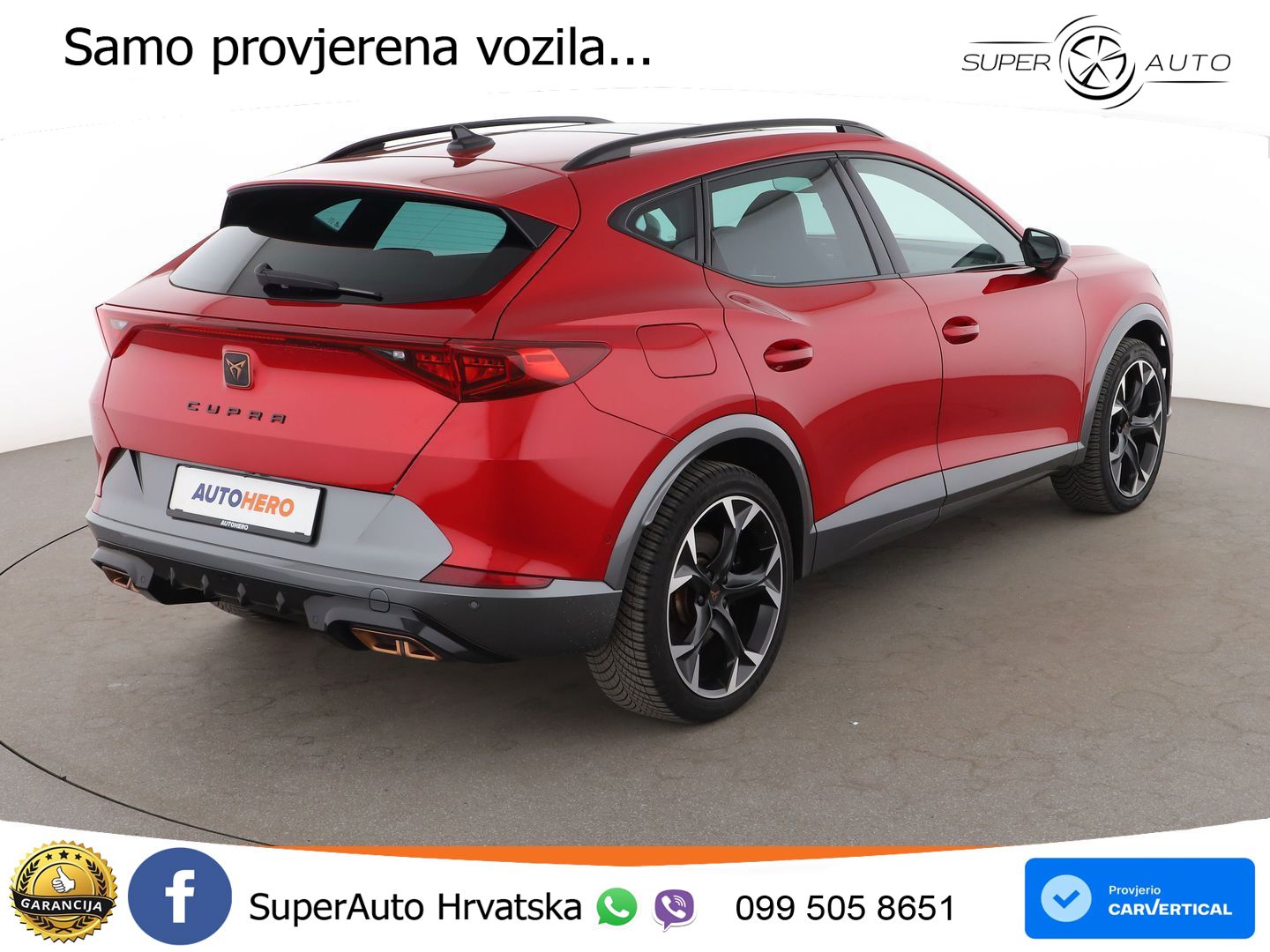 Cupra Formentor 1.4 TSI (245 KS) e-Hybrid DSG VZ LED+GR SJED+ACC