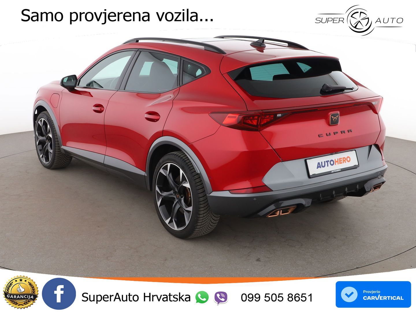 Cupra Formentor 1.4 TSI (245 KS) e-Hybrid DSG VZ LED+GR SJED+ACC