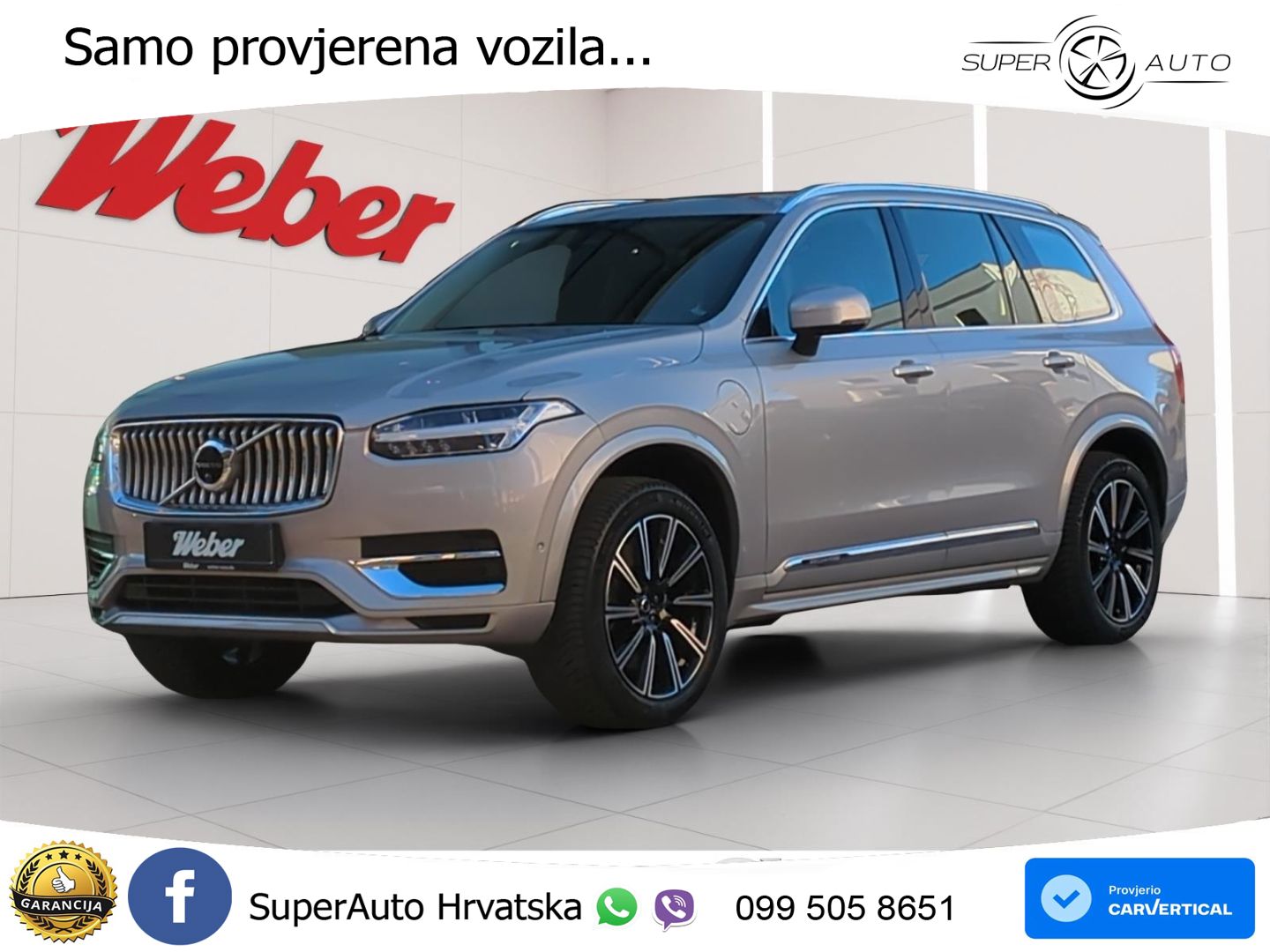 Volvo XC90 Recharge 2.0 T8 AWD Geartronic ACC+GR SJED+360+PANO