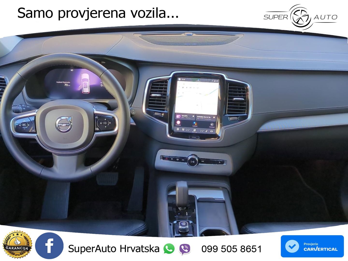 Volvo XC90 Recharge 2.0 T8 AWD Geartronic ACC+GR SJED+360+PANO