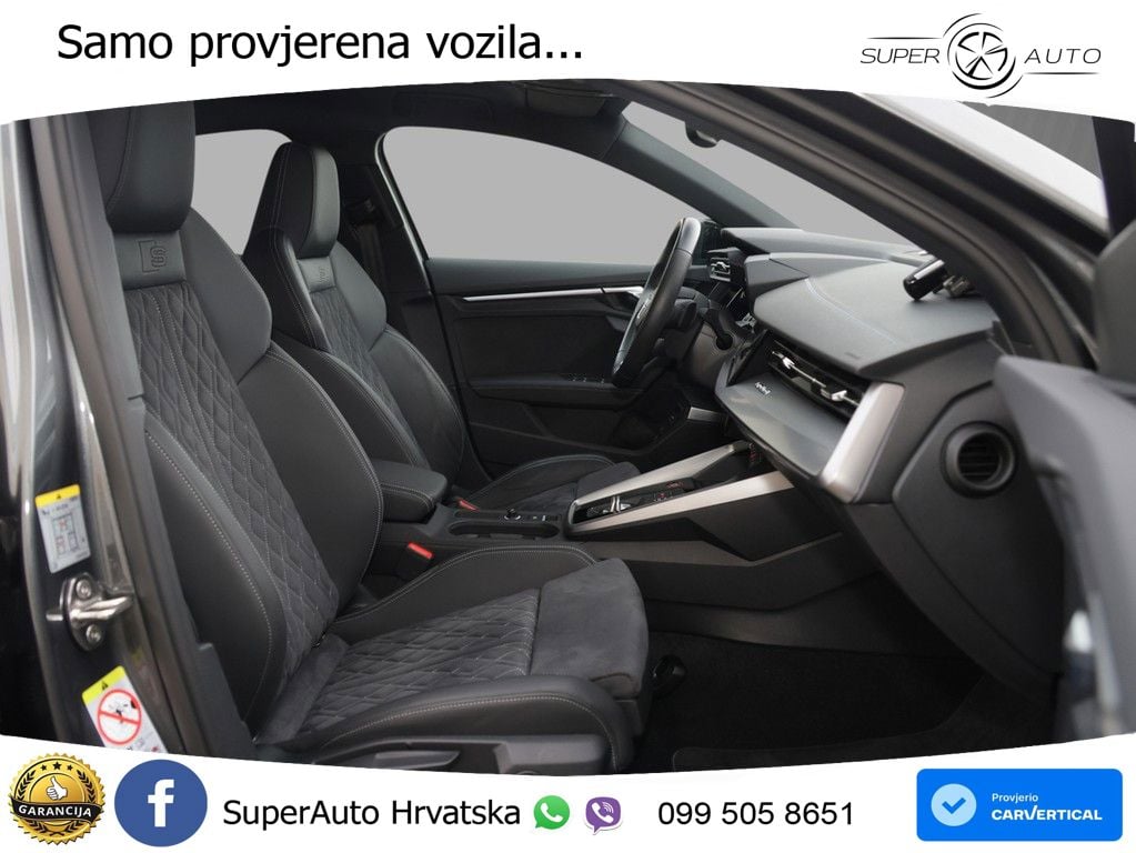 Audi S3 Limuzina 2.0 TFSI (310 KS) quattro S tronic LED+GR SJED+ACC