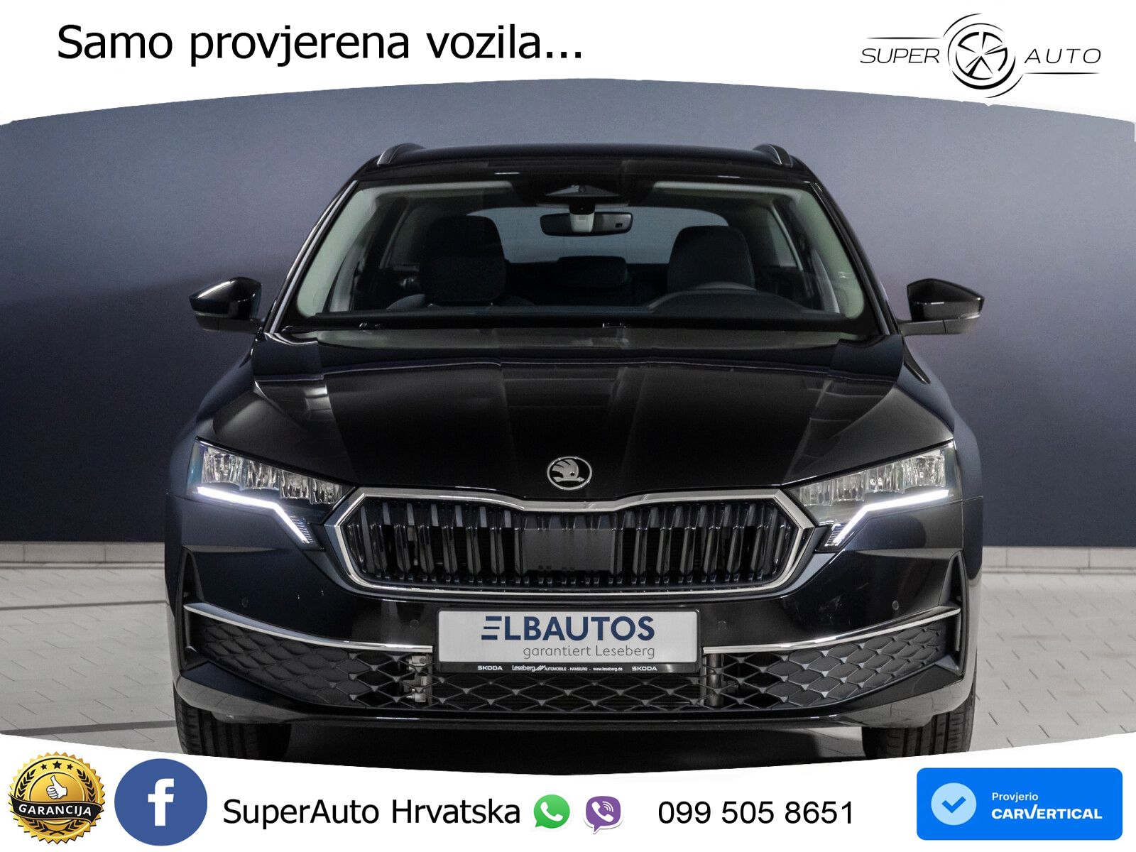 Škoda Octavia Combi 2.0 TDI (150 KS) DSG LED+GR SJED+ACC
