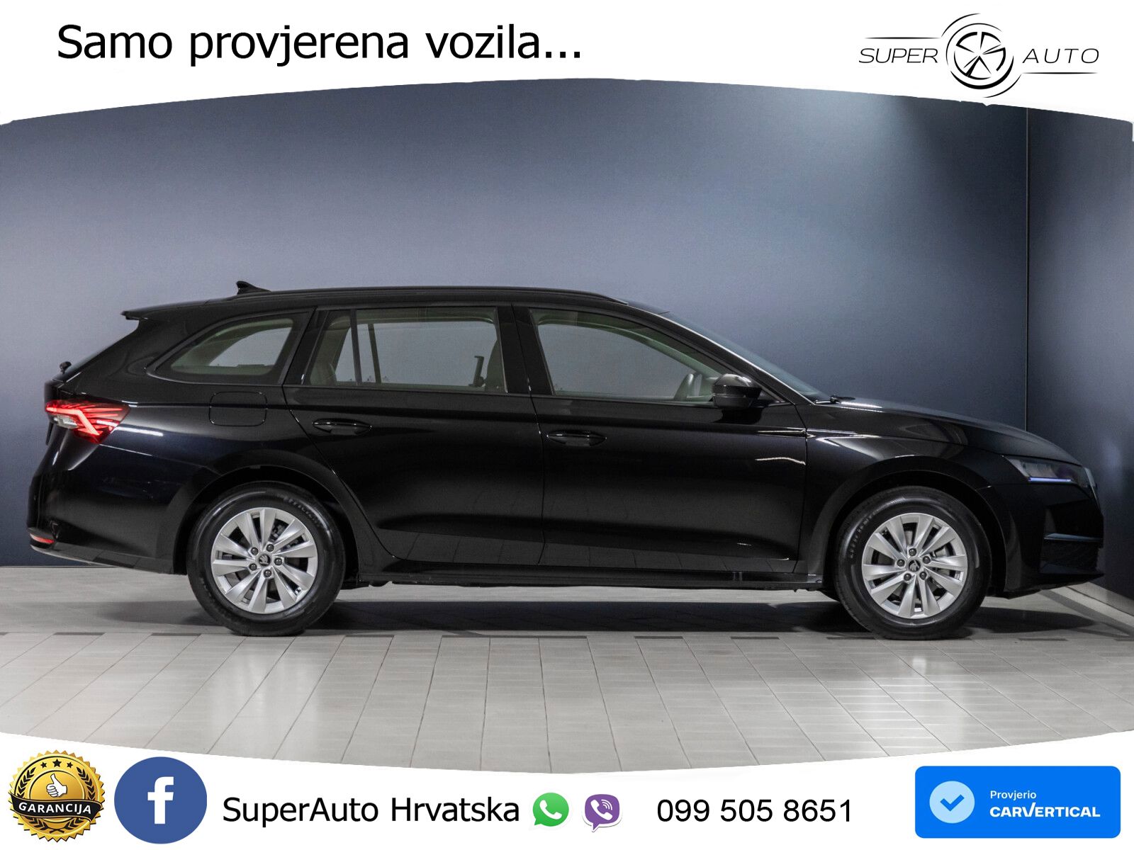 Škoda Octavia Combi 2.0 TDI (150 KS) DSG LED+GR SJED+ACC