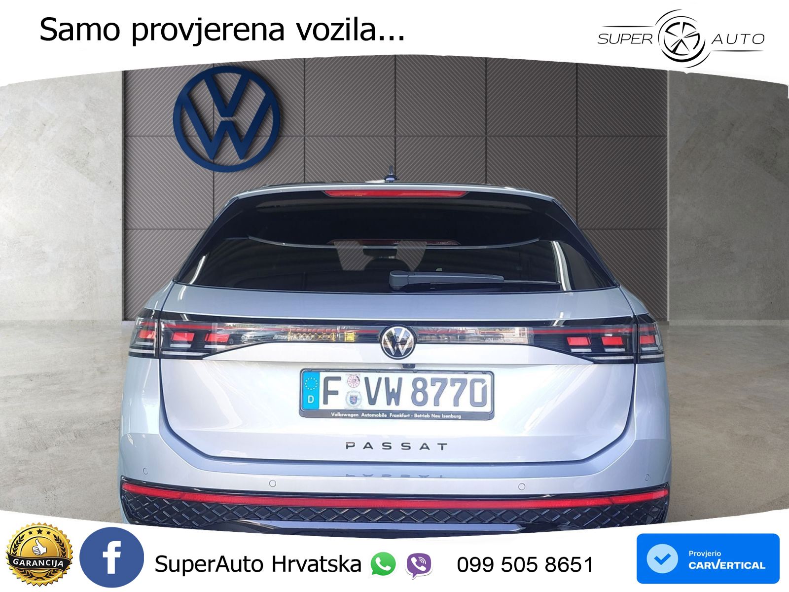 Volkswagen Passat Variant 2.0 TDI (193 KS) 4MOTION DSG R-Line LED+GR SJED+ACC