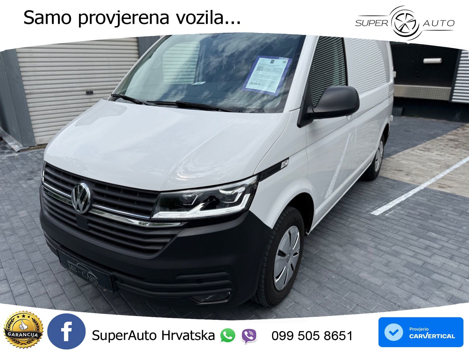 Volkswagen T6.1 Transporter Kasten EcoProfi*LED*AHK*SORTIMO 150 KS