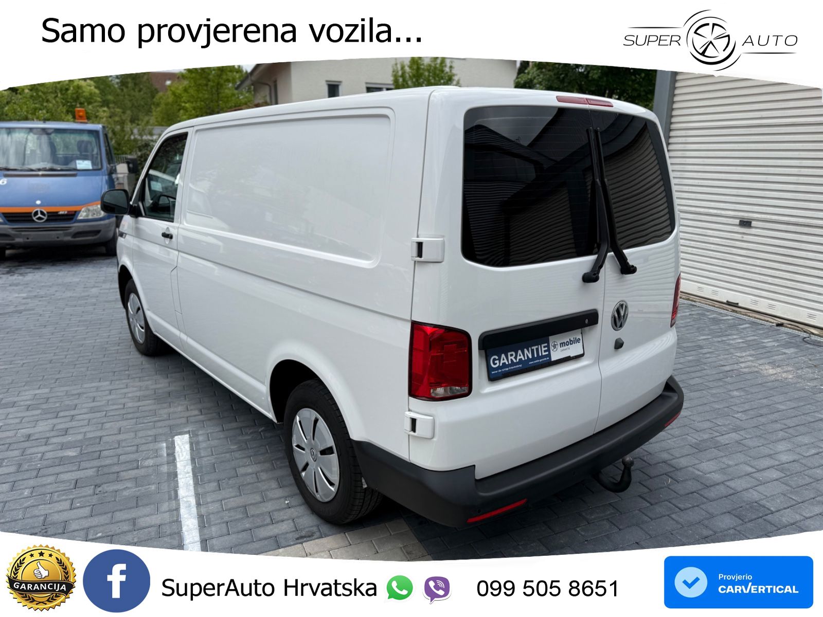 Volkswagen T6.1 Transporter Kasten EcoProfi*LED*AHK*SORTIMO 150 KS