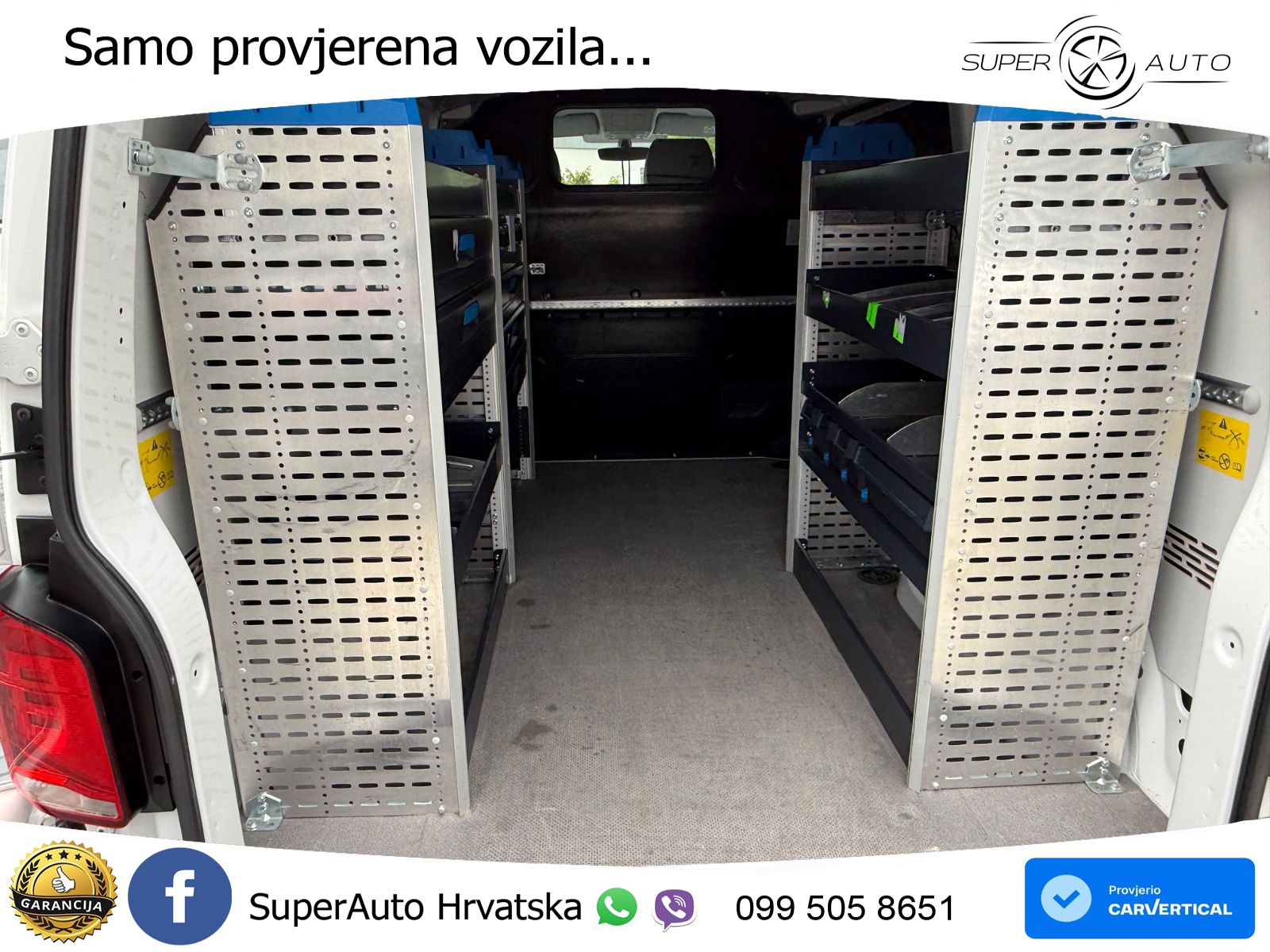 Volkswagen T6.1 Transporter Kasten EcoProfi*LED*AHK*SORTIMO 150 KS