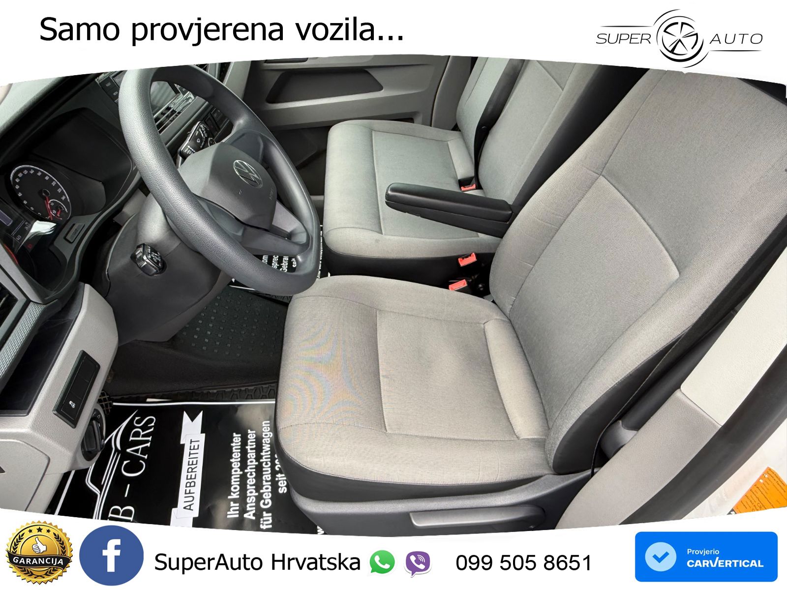Volkswagen T6.1 Transporter Kasten EcoProfi*LED*AHK*SORTIMO 150 KS