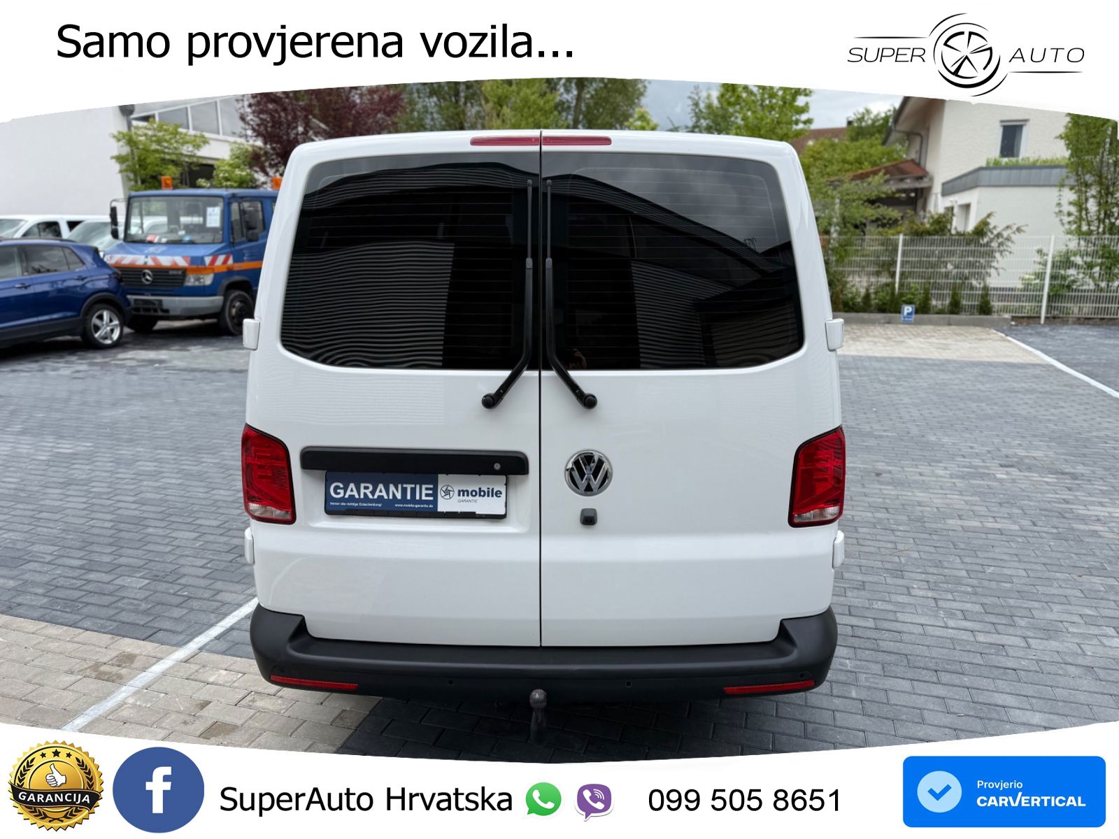 Volkswagen T6.1 Transporter Kasten EcoProfi*LED*AHK*SORTIMO 150 KS