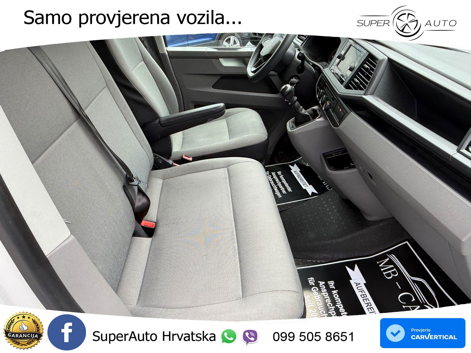 Volkswagen T6.1 Transporter Kasten EcoProfi*LED*AHK*SORTIMO 150 KS