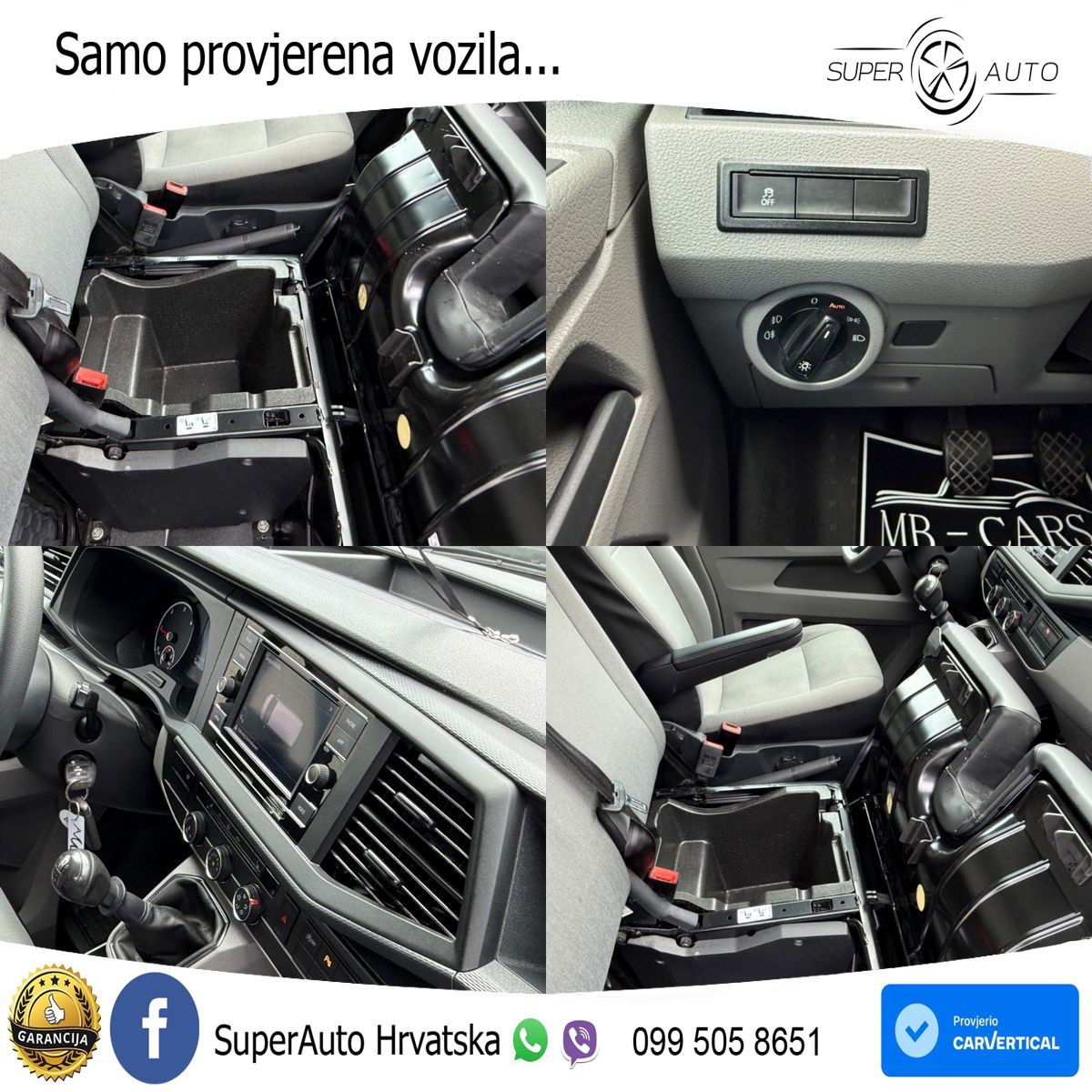 Volkswagen T6.1 Transporter Kasten EcoProfi*LED*AHK*SORTIMO 150 KS