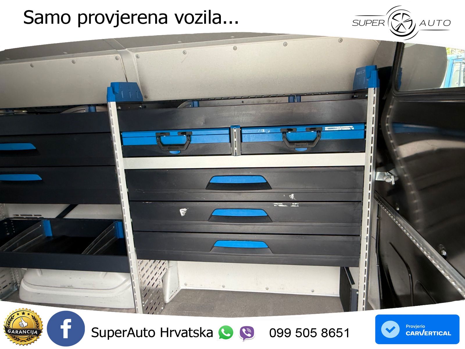 Volkswagen T6.1 Transporter Kasten EcoProfi*LED*AHK*SORTIMO 150 KS