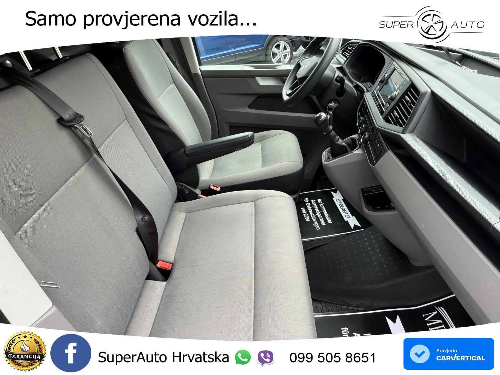 Volkswagen T6.1 Transporter Kasten EcoProfi*LED*AHK*SORTIMO 150 KS