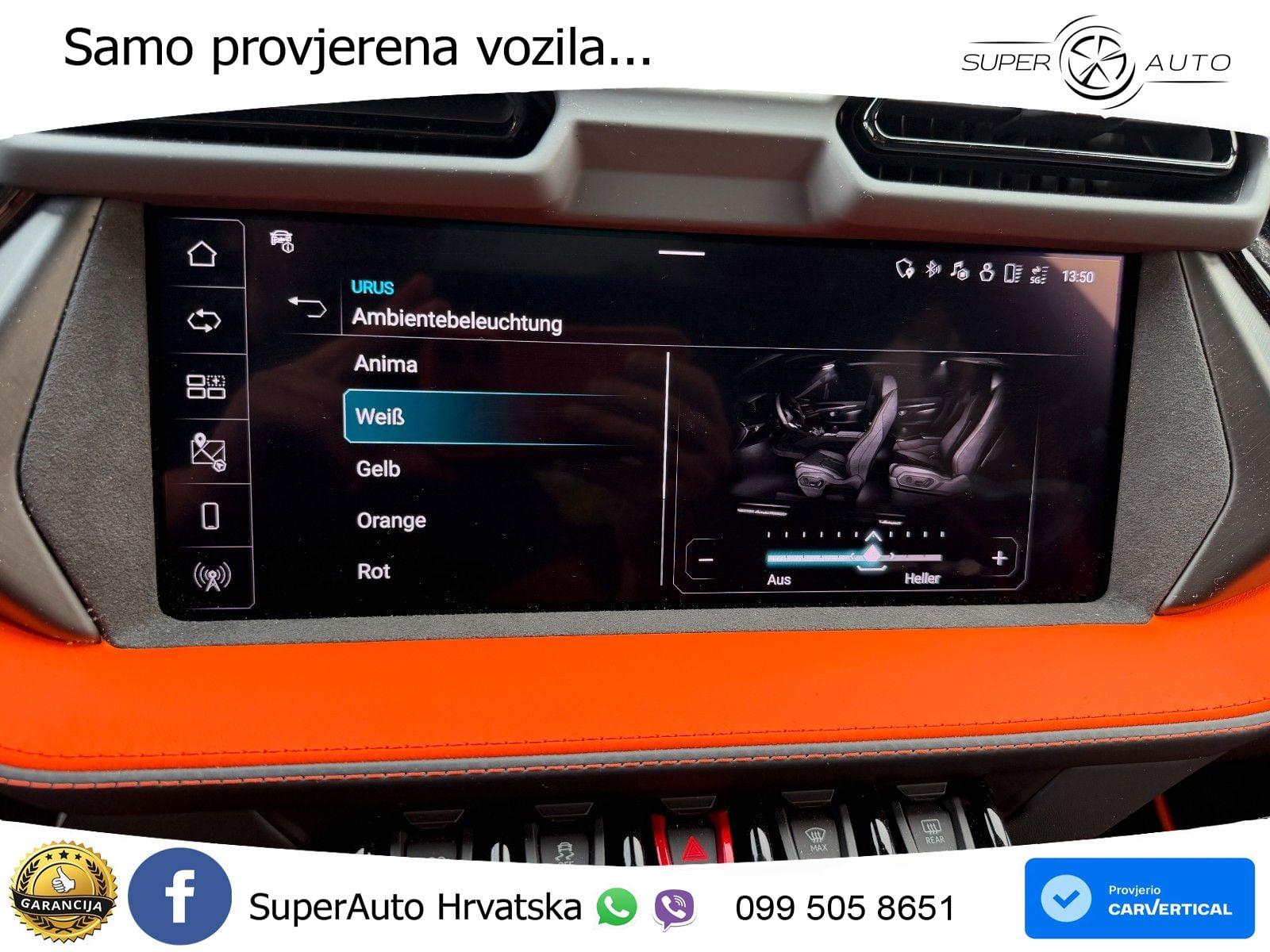 Lamborghini Urus SE 4.0 V8 (800 KS) 4WD Automatic LED+GR SJED+ACC