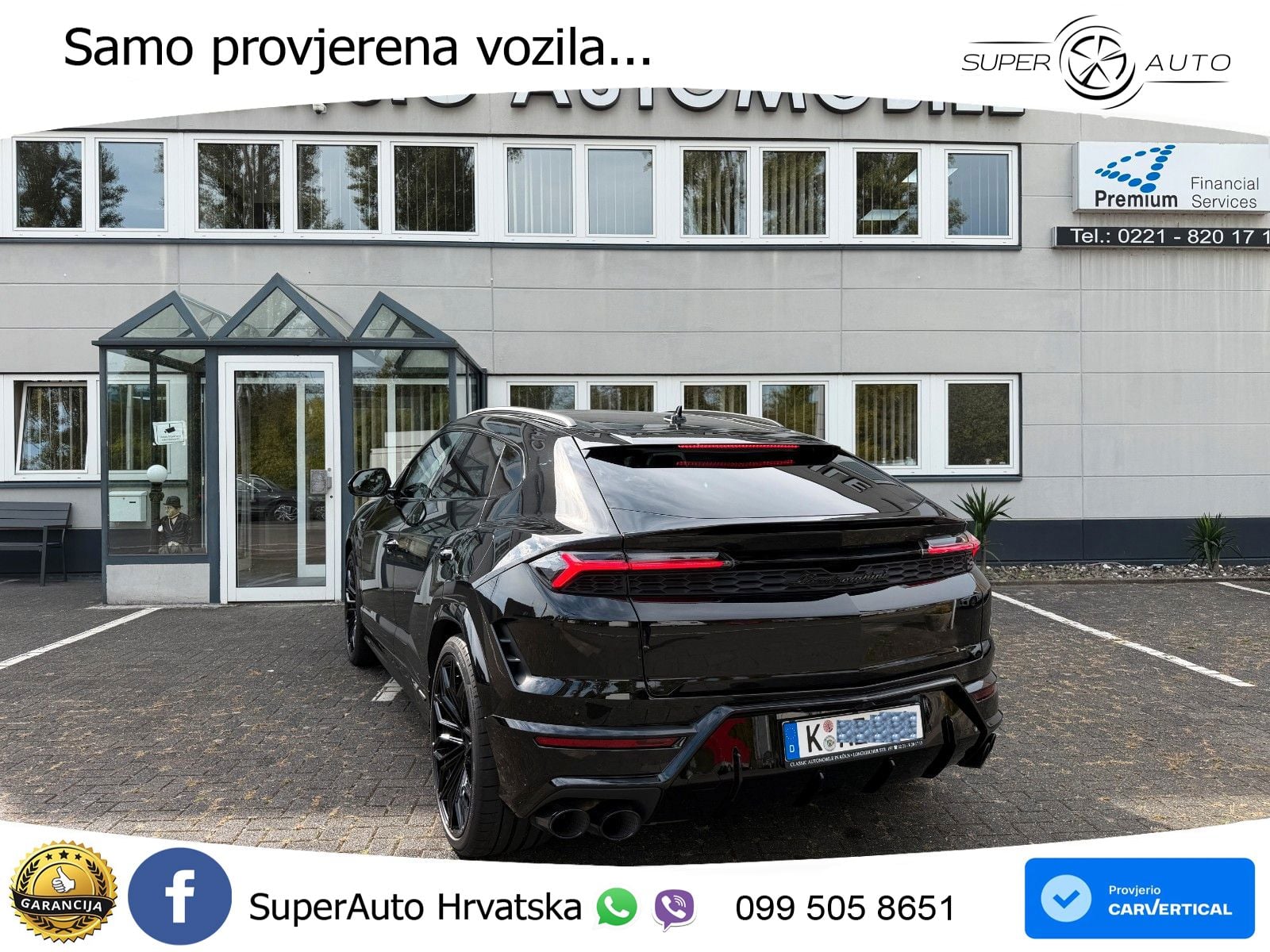 Lamborghini Urus SE 4.0 V8 (800 KS) 4WD Automatic LED+GR SJED+ACC